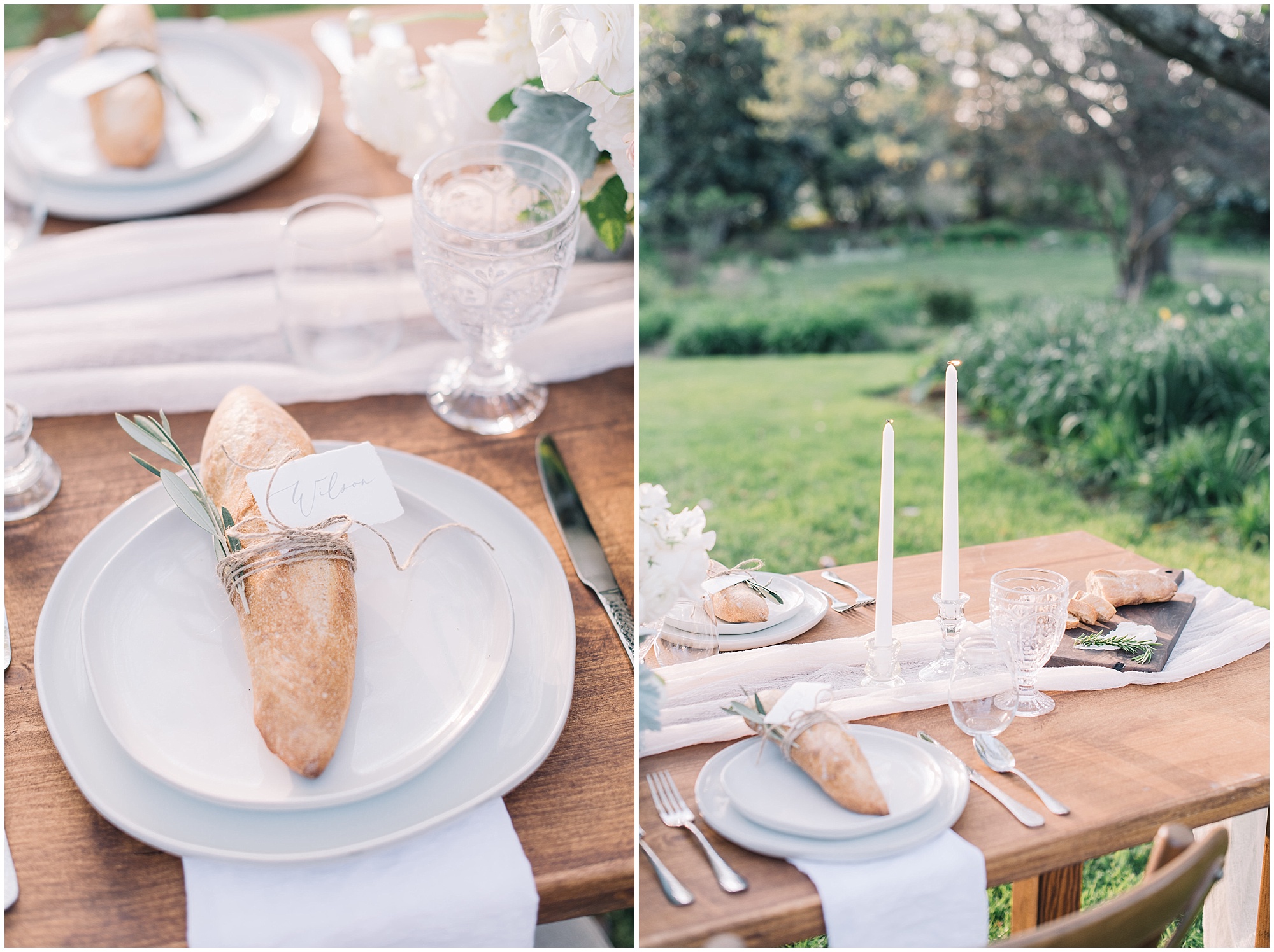 An Organic Inspired Spring Wedding Editorial by SD Events and Maryland Wedding Photographer Megan Bennett Photography at Historic London Town in Annapolis Maryland