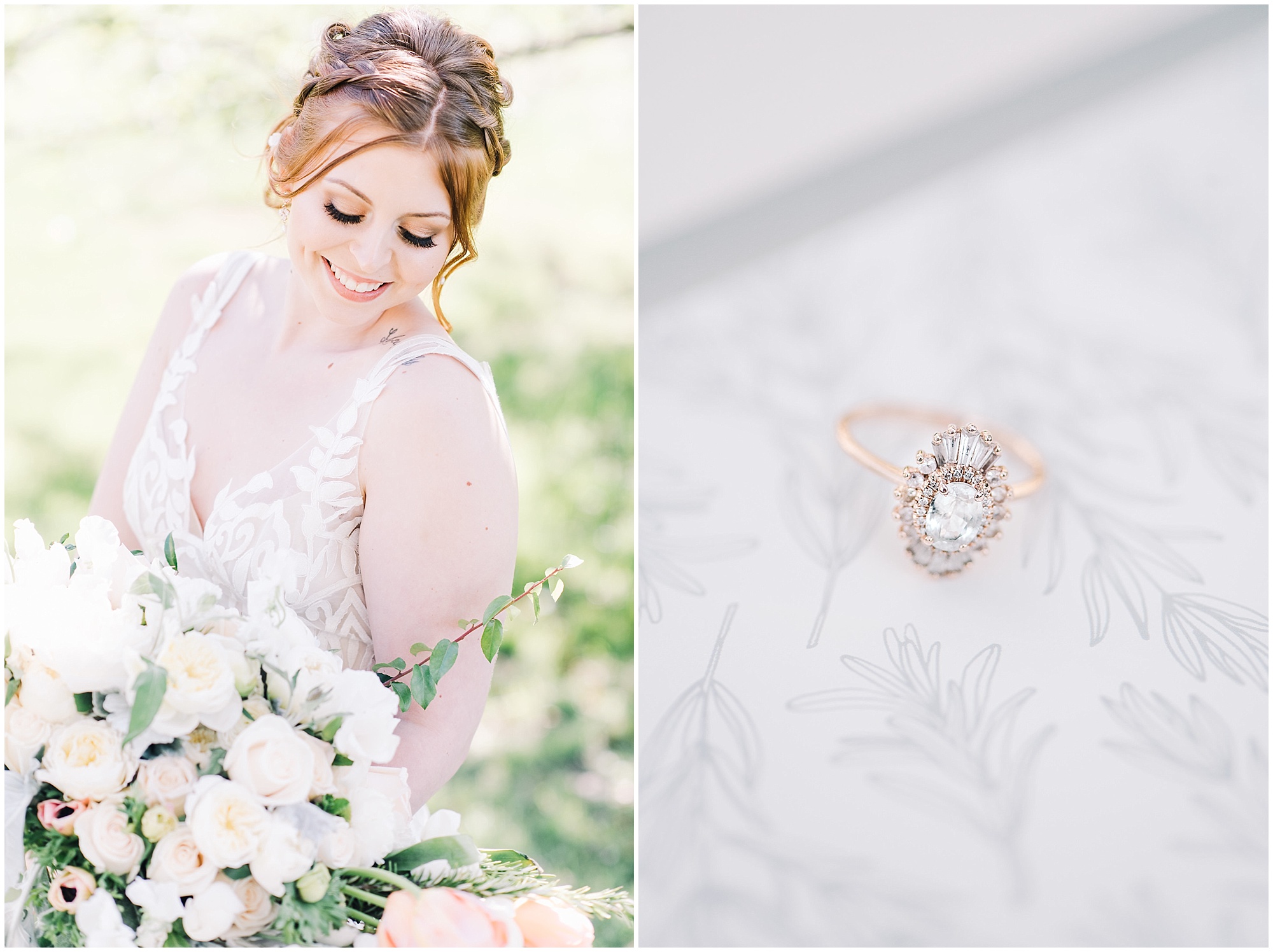 An Organic Inspired Spring Wedding Editorial by SD Events and Maryland Wedding Photographer Megan Bennett Photography at Historic London Town in Annapolis Maryland