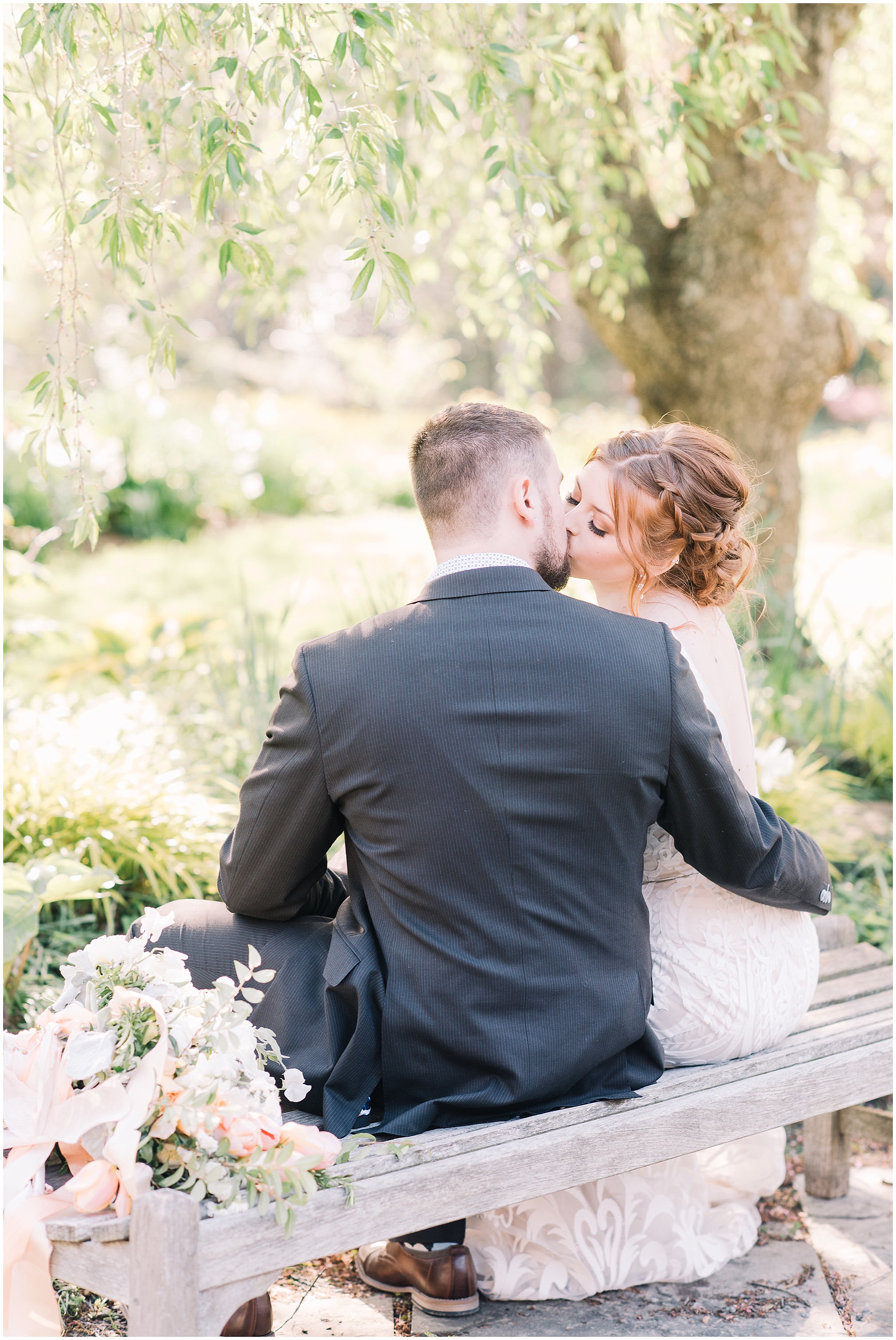 An Organic Inspired Spring Wedding Editorial by SD Events and Maryland Wedding Photographer Megan Bennett Photography at Historic London Town in Annapolis Maryland