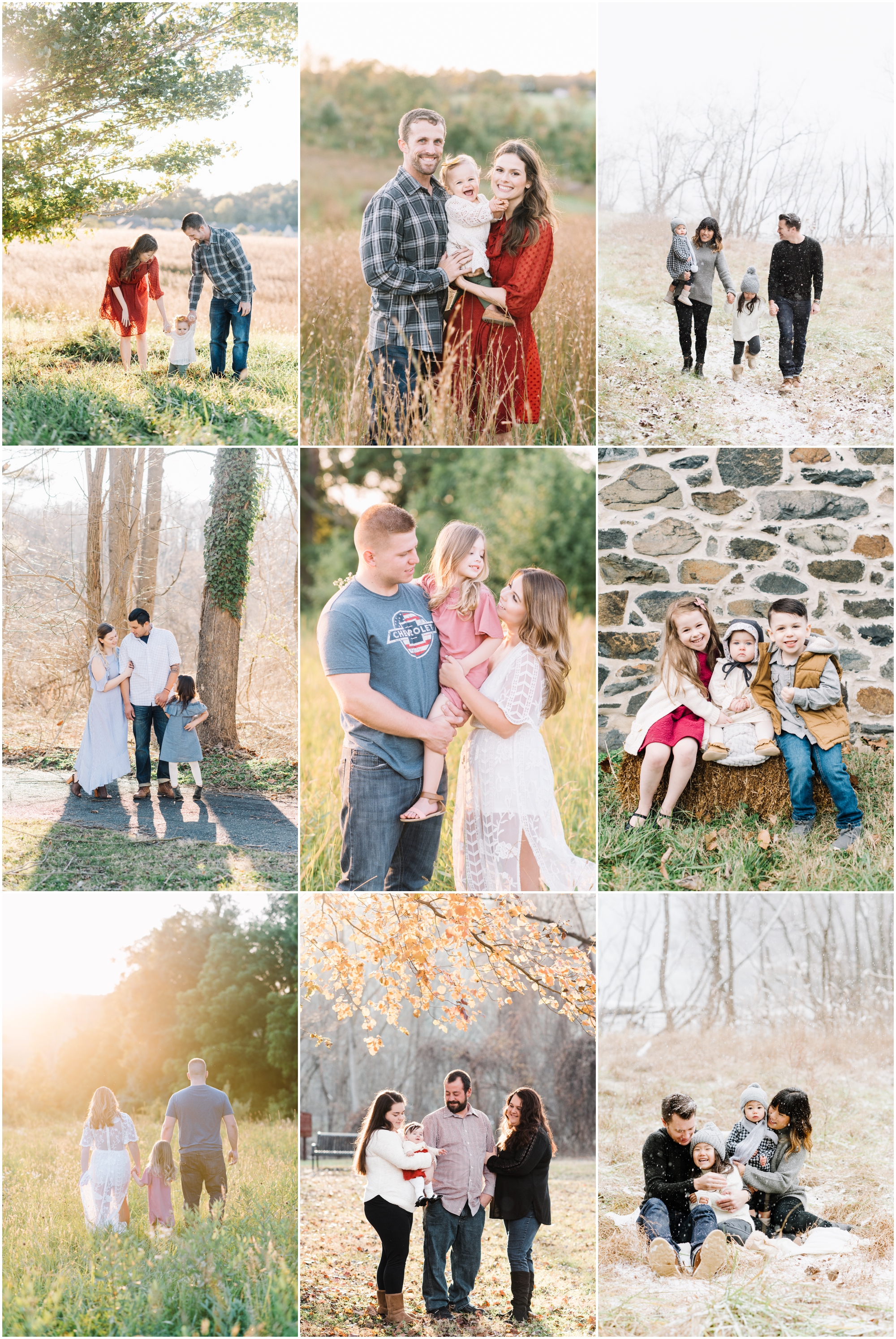 Family Portraits by Maryland Family Photographer Megan Bennett Photography