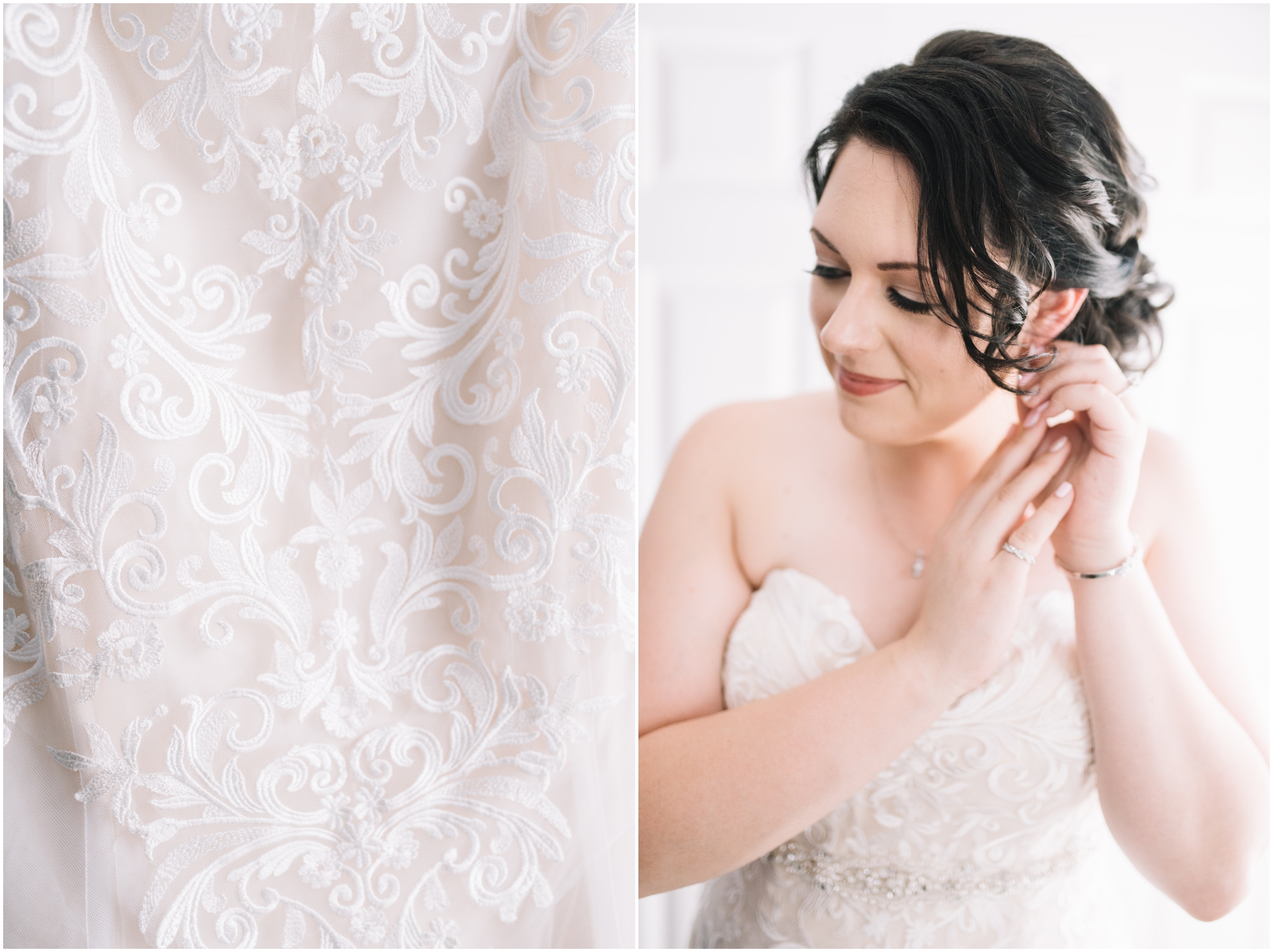 A Summer Wedding at Howard County Conservancy Wedding with Navy bridesmaid dresses and Bright Flowers by Maryland Photographer Megan Bennett Photography
