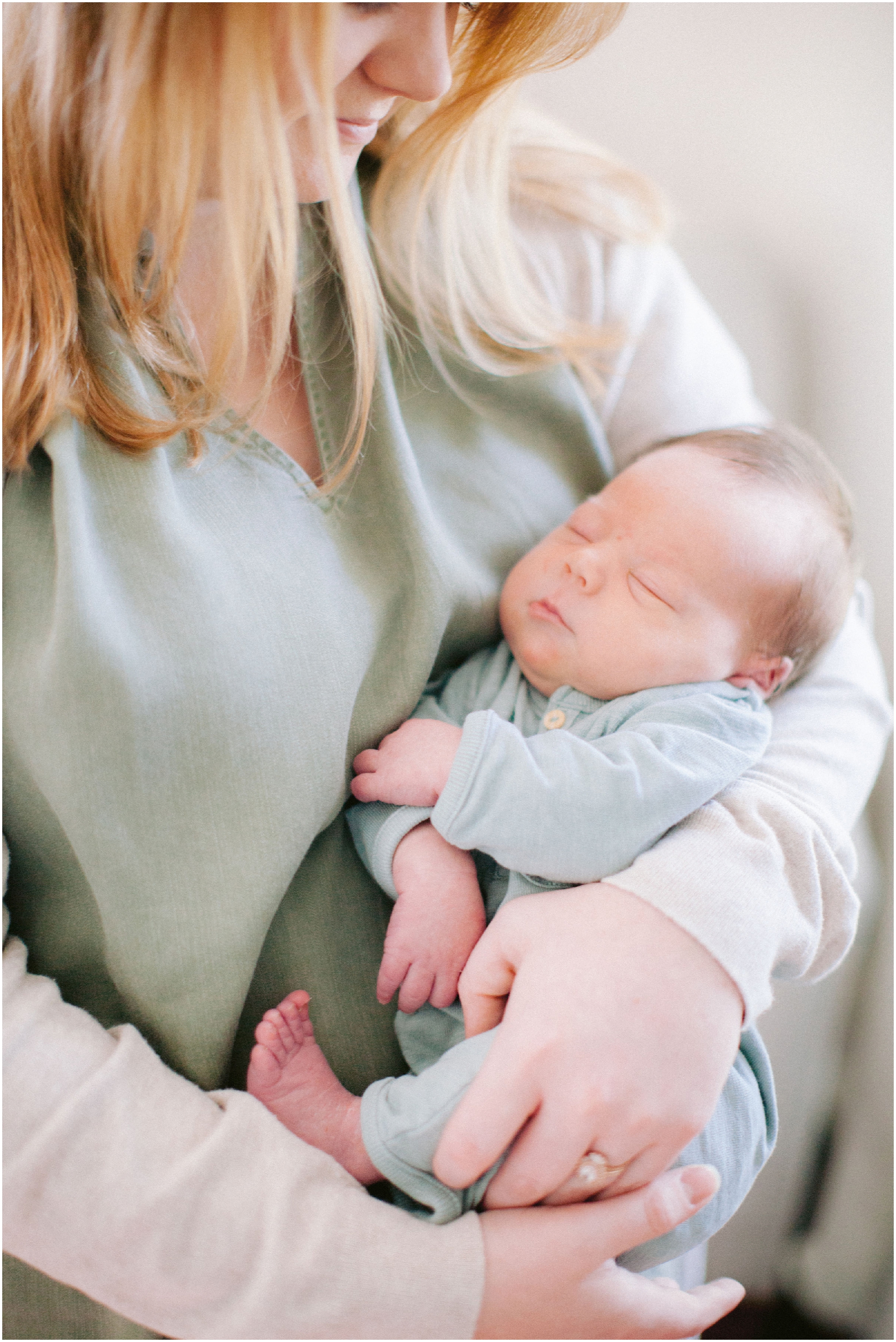 Baby Abe Newborn Portraits by Nikki Santerre Photography