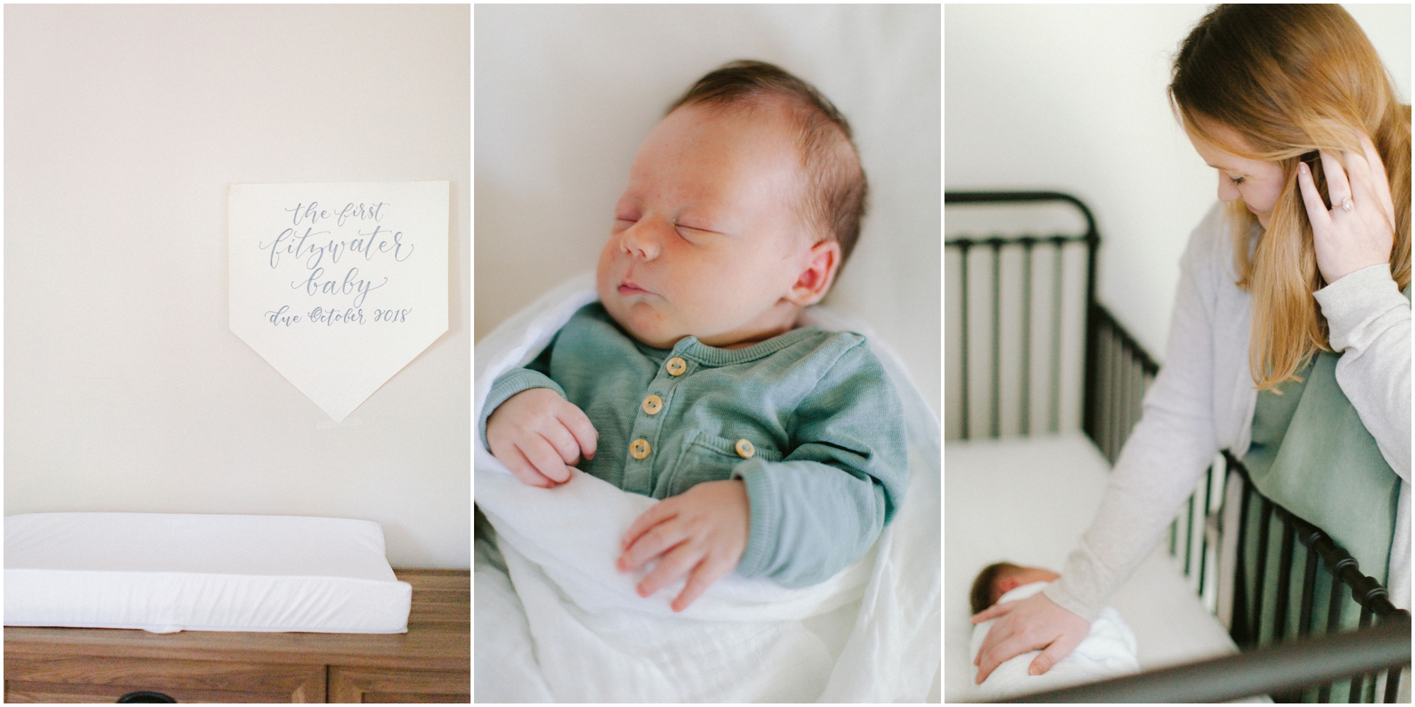 Baby Abe Newborn Portraits by Nikki Santerre Photography