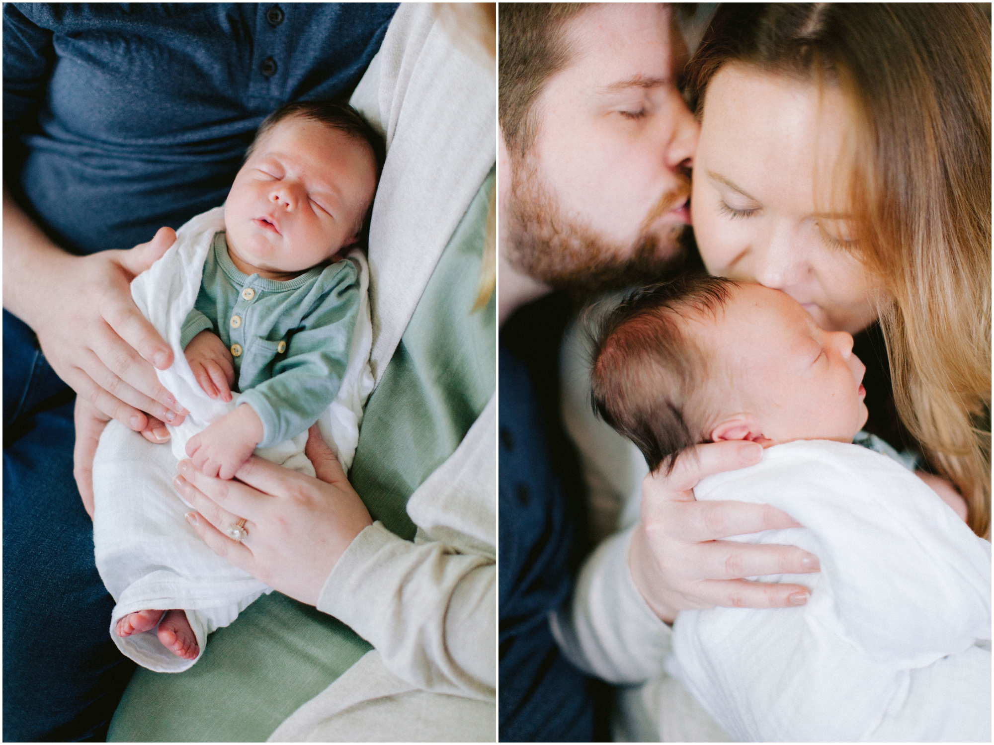 Baby Abe Newborn Portraits by Nikki Santerre Photography