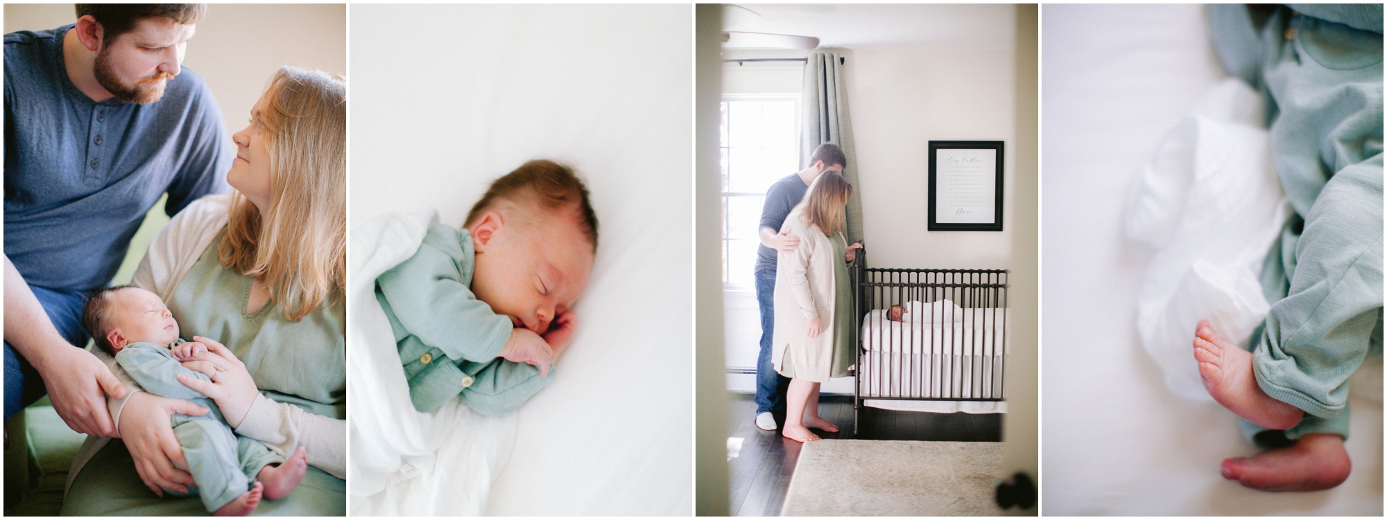 Baby Abe Newborn Portraits by Nikki Santerre Photography