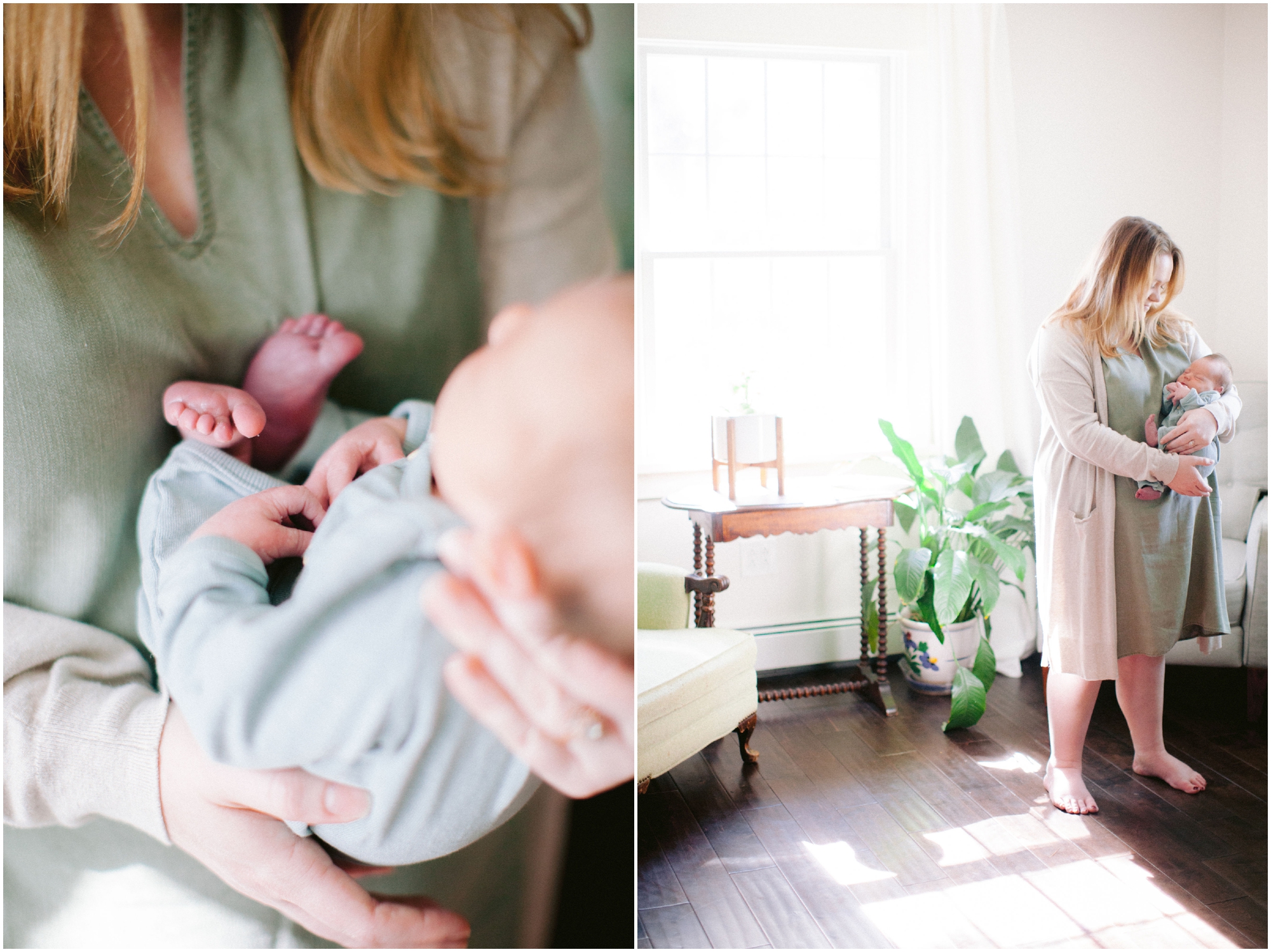 Baby Abe Newborn Portraits by Nikki Santerre Photography