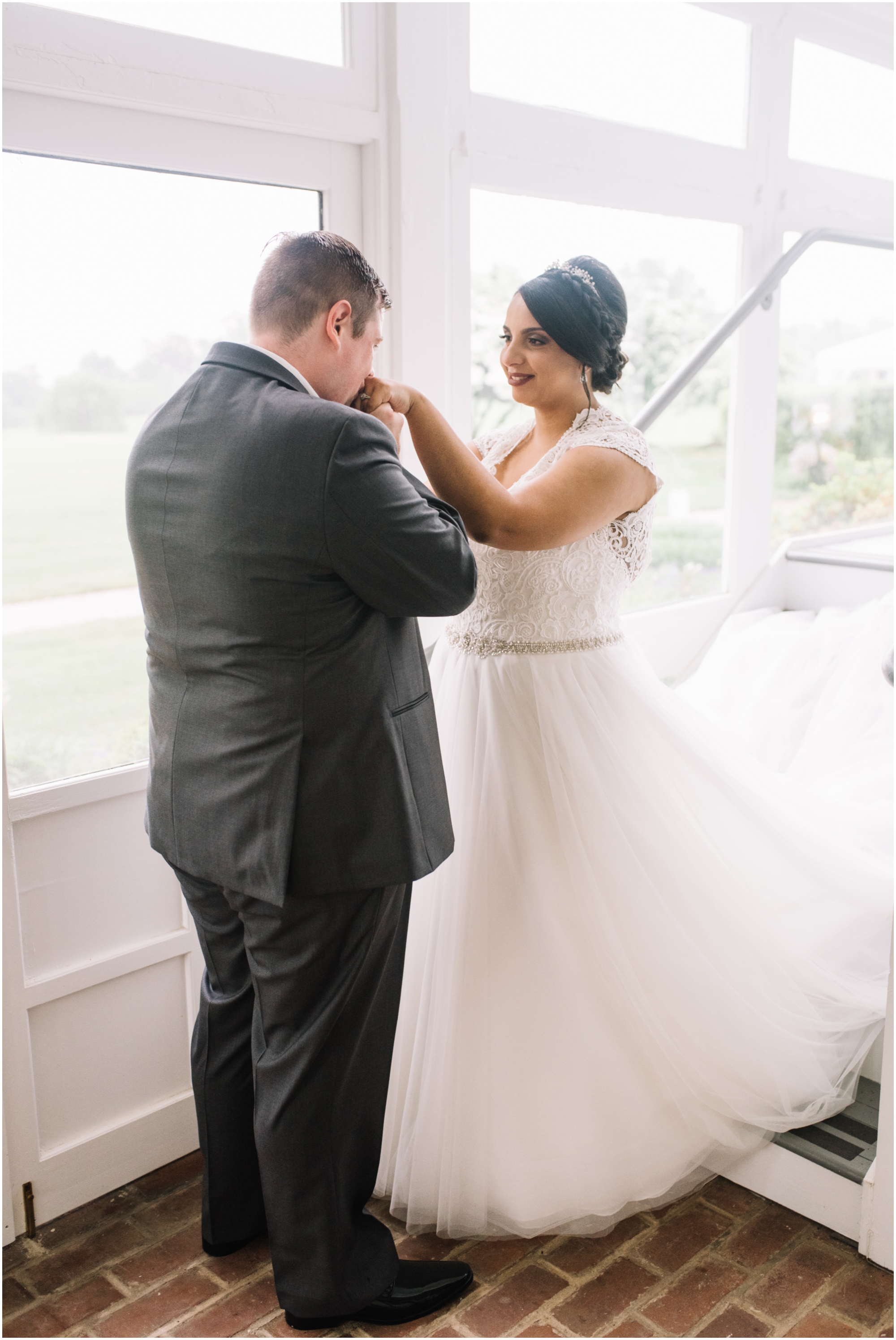 Why you should have a First Look on Wedding Day at Swan Harbor Farm by Maryland Photographer Megan Bennett Photography