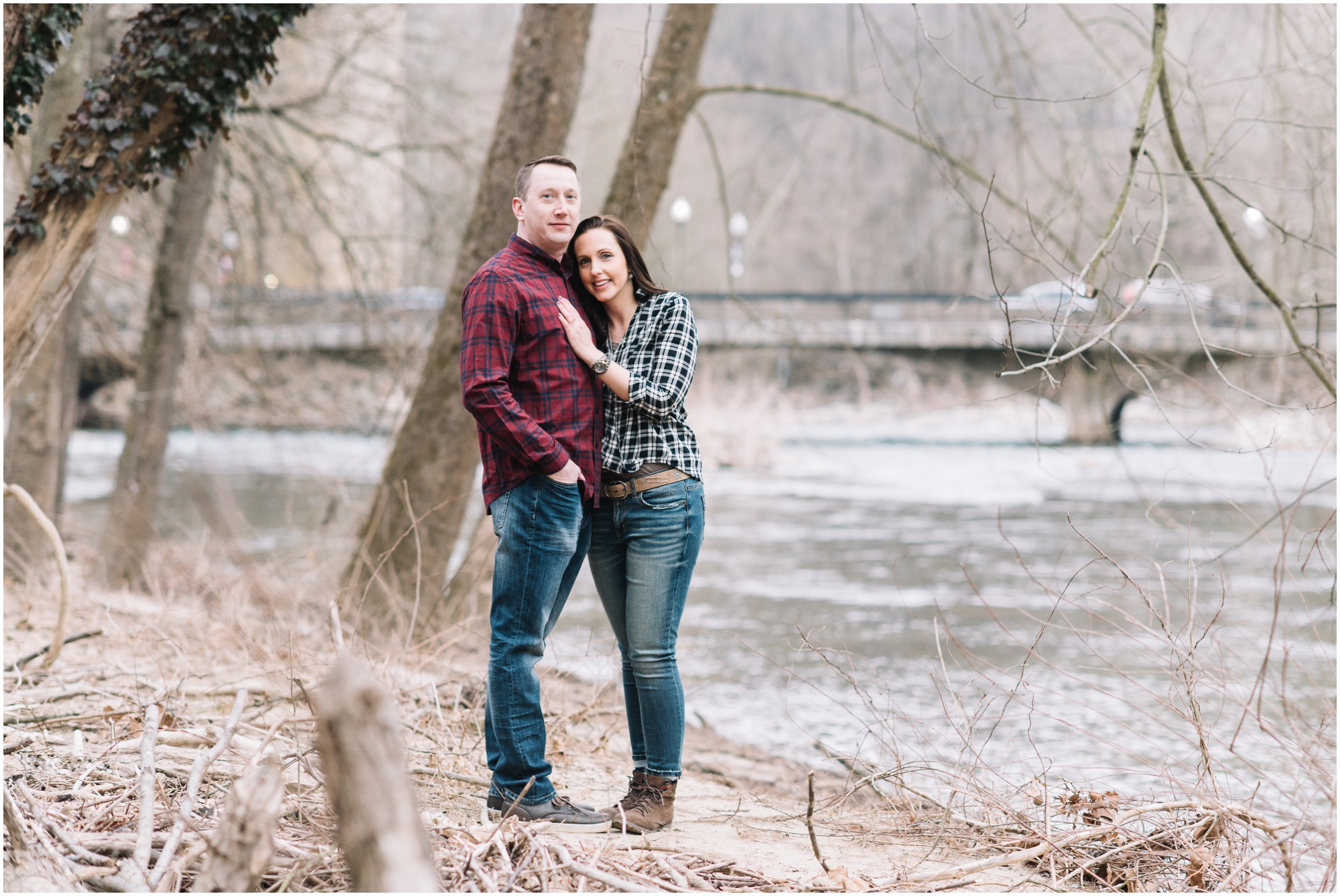 Patapsco Valley State Park Engagement Photos by Maryland Photographer Megan Bennett Photography
