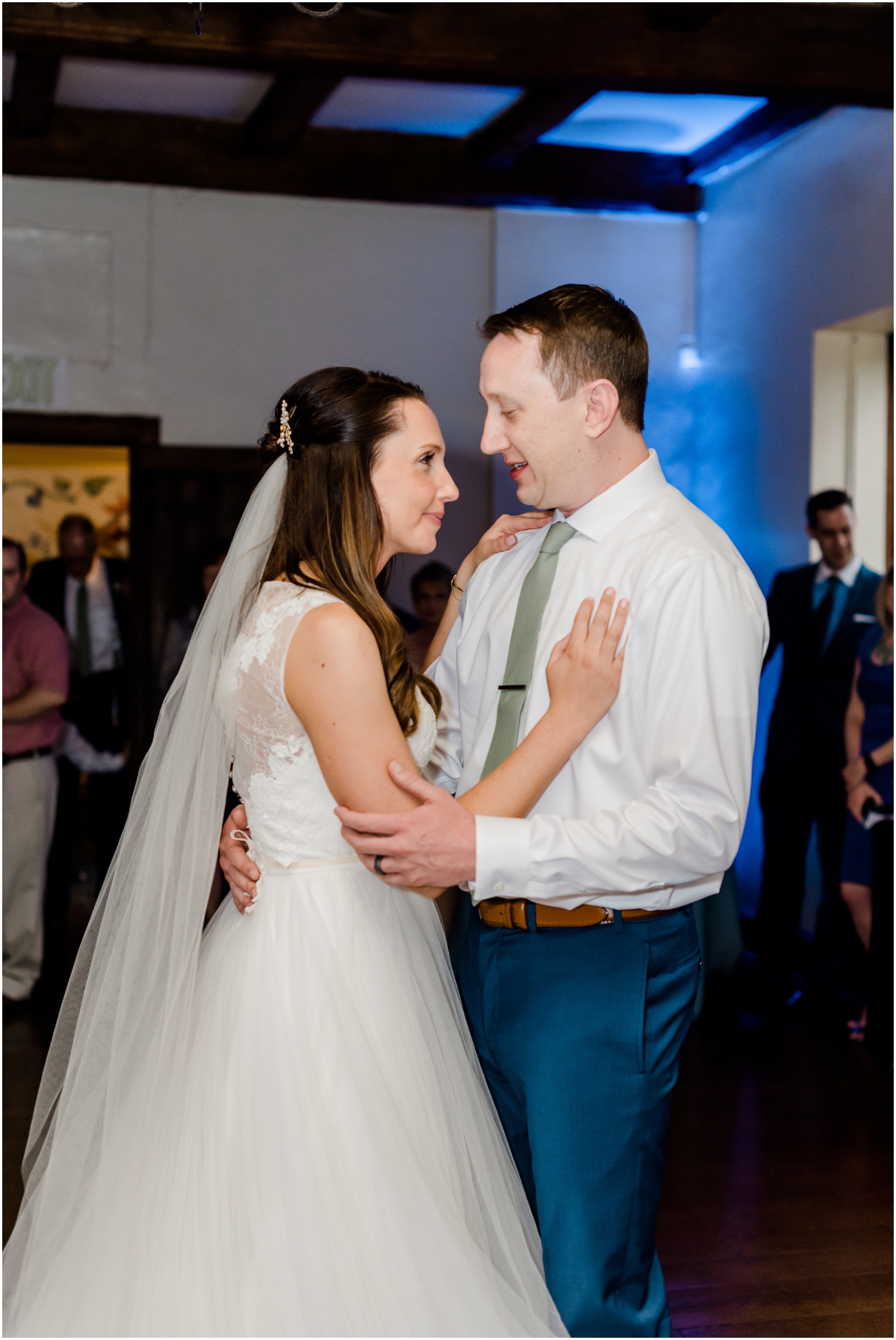 Romantic First Dance Photos at Cloisters Castle by Megan Bennett Photography