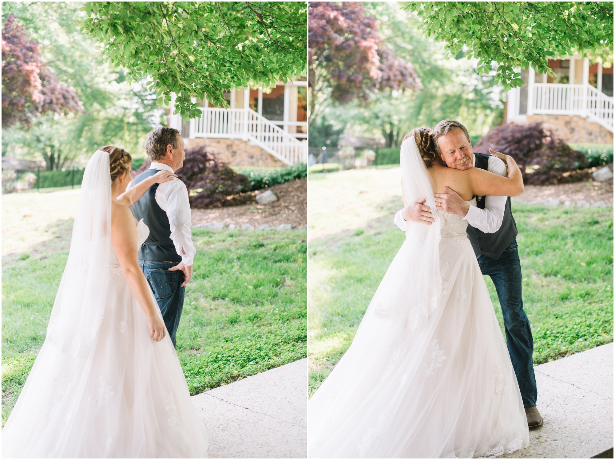 A Southern Maryland Barn Wedding I Megan Bennett Photography I A Blush Pink, Navy, Rustic Maryland Barn Wedding featuring a Farm Setting, Golden Light Portraits, and Large Bridal Party in Brandywine, Maryland #southernmarylandwedding #marylandwedding #marylandweddingphotographer