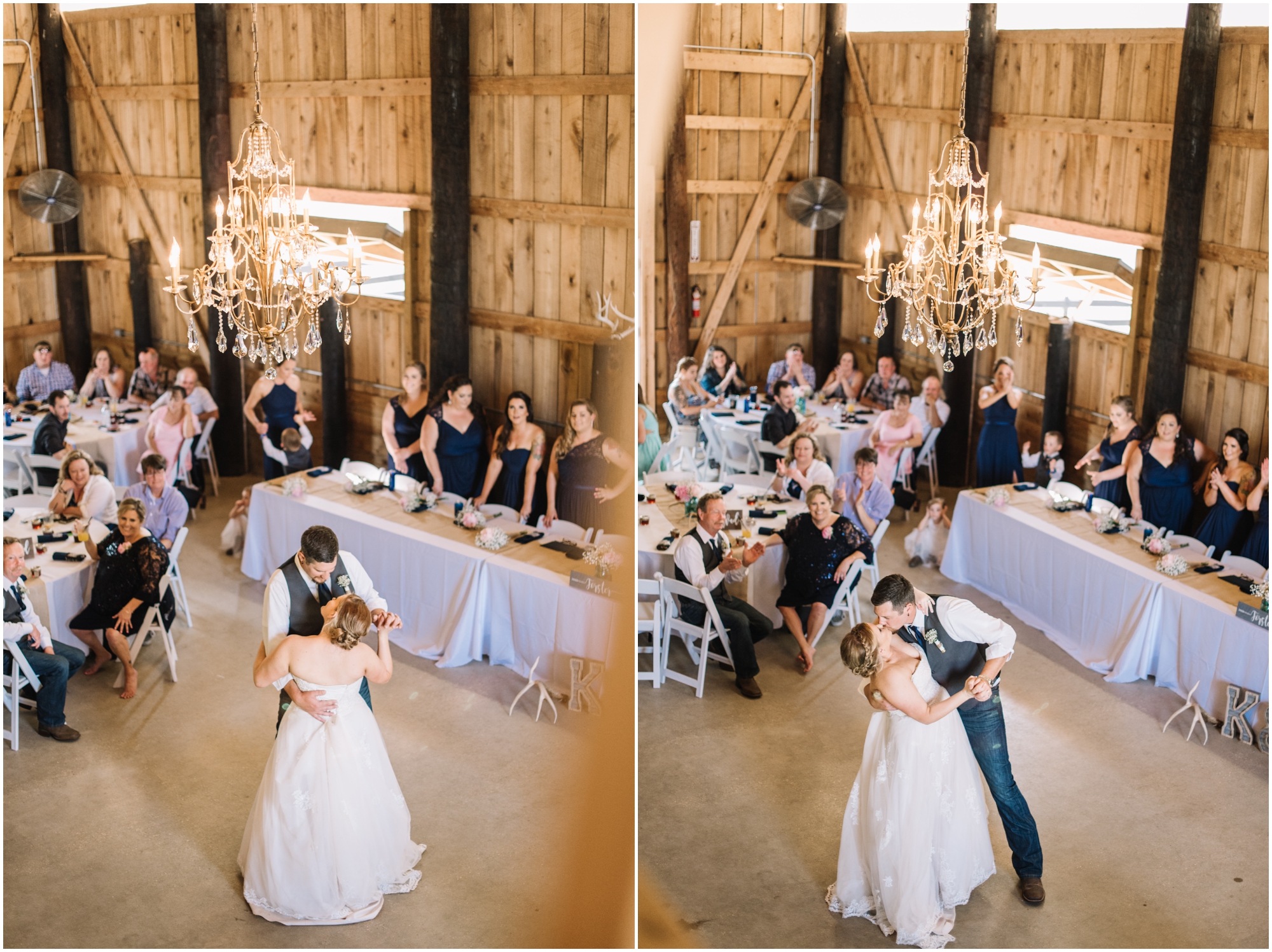 A Southern Maryland Barn Wedding I Megan Bennett Photography I A Blush Pink, Navy, Rustic Maryland Barn Wedding featuring a Farm Setting, Golden Light Portraits, and Large Bridal Party in Brandywine, Maryland #southernmarylandwedding #marylandwedding #marylandweddingphotographer
