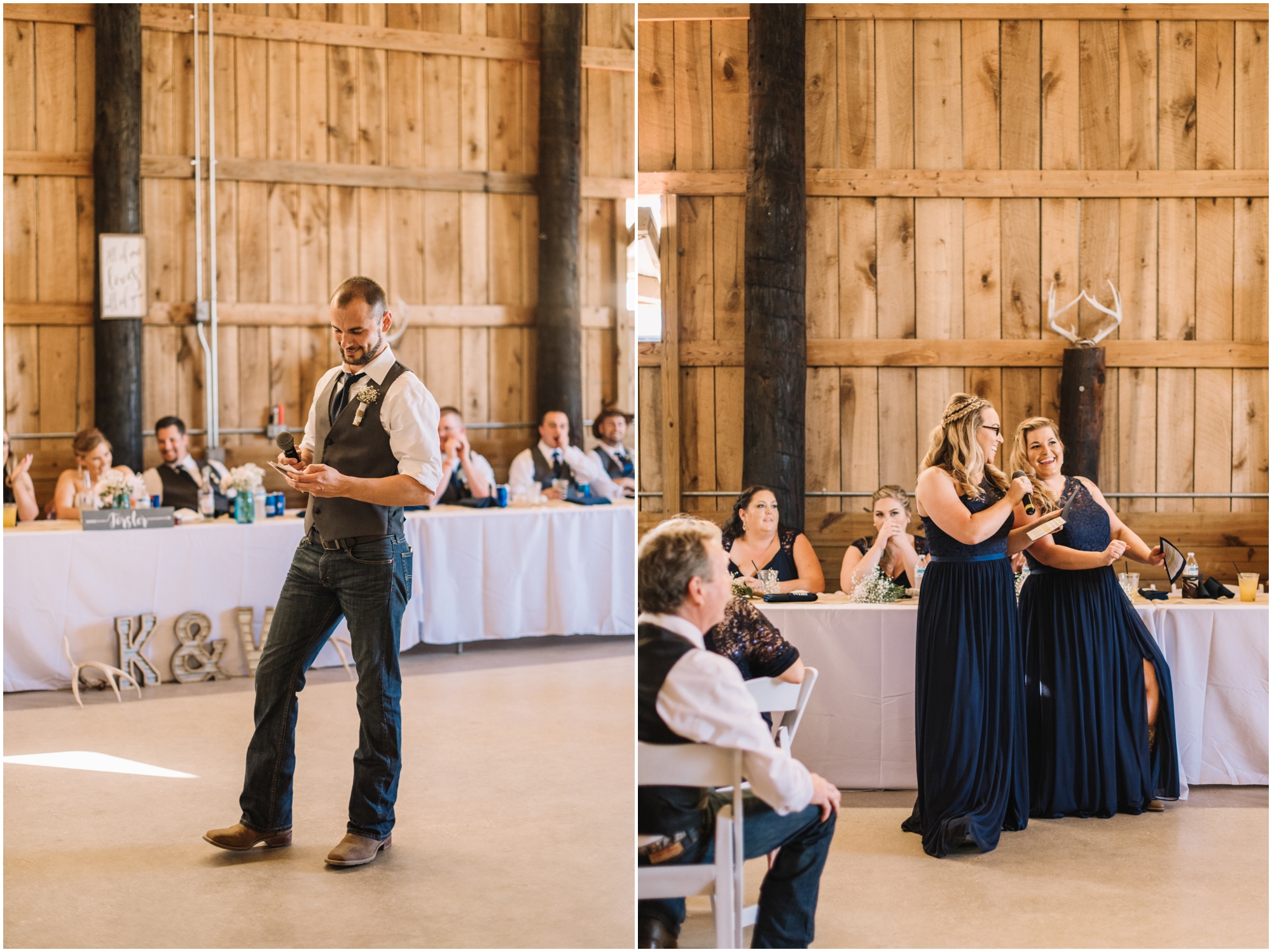 A Southern Maryland Barn Wedding I Megan Bennett Photography I A Blush Pink, Navy, Rustic Maryland Barn Wedding featuring a Farm Setting, Golden Light Portraits, and Large Bridal Party in Brandywine, Maryland #southernmarylandwedding #marylandwedding #marylandweddingphotographer