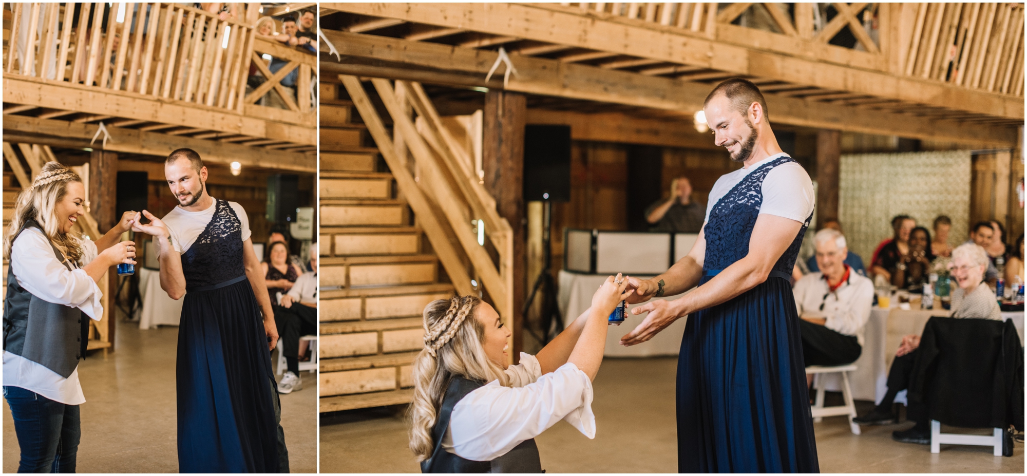 A Southern Maryland Barn Wedding I Megan Bennett Photography I A Blush Pink, Navy, Rustic Maryland Barn Wedding featuring a Farm Setting, Golden Light Portraits, and Large Bridal Party in Brandywine, Maryland #southernmarylandwedding #marylandwedding #marylandweddingphotographer