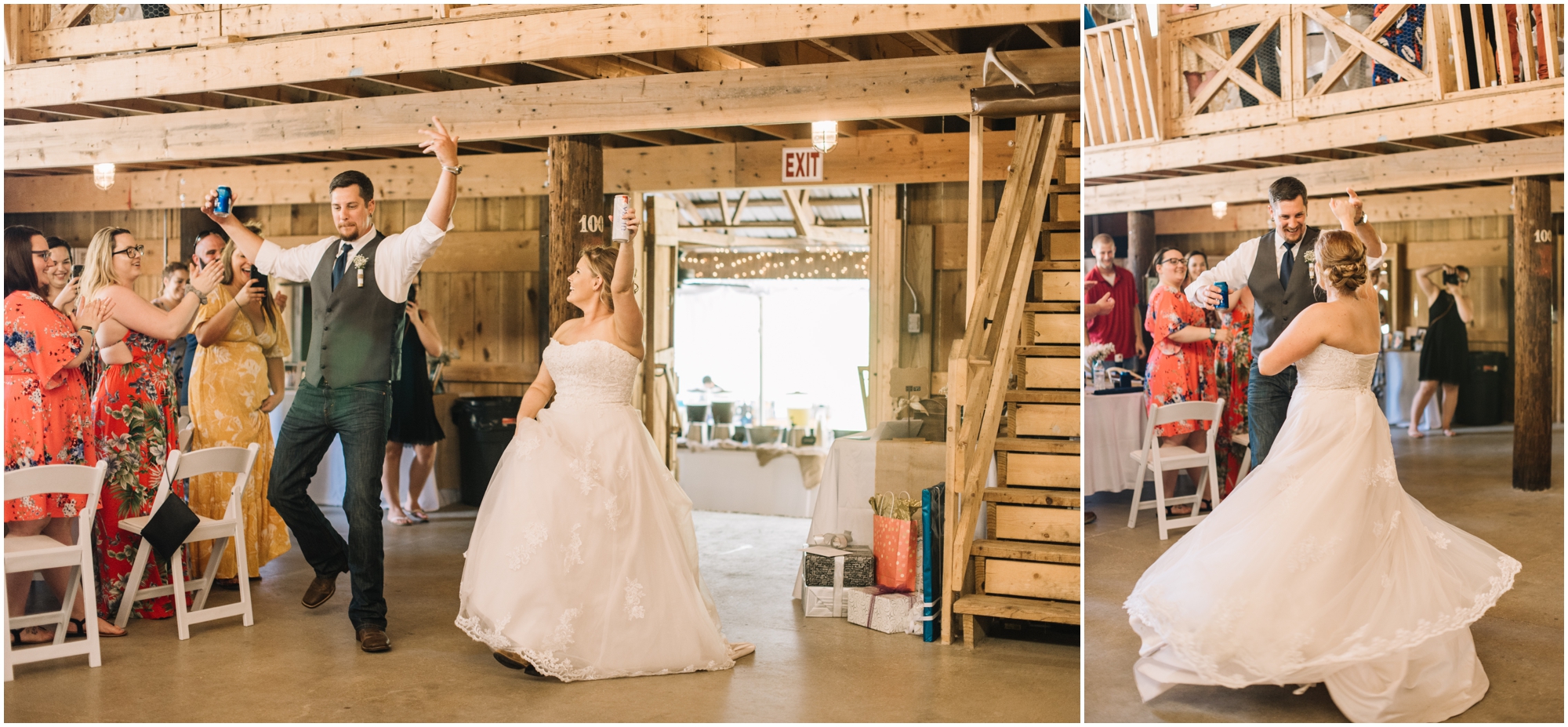 A Southern Maryland Barn Wedding I Megan Bennett Photography I A Blush Pink, Navy, Rustic Maryland Barn Wedding featuring a Farm Setting, Golden Light Portraits, and Large Bridal Party in Brandywine, Maryland #southernmarylandwedding #marylandwedding #marylandweddingphotographer