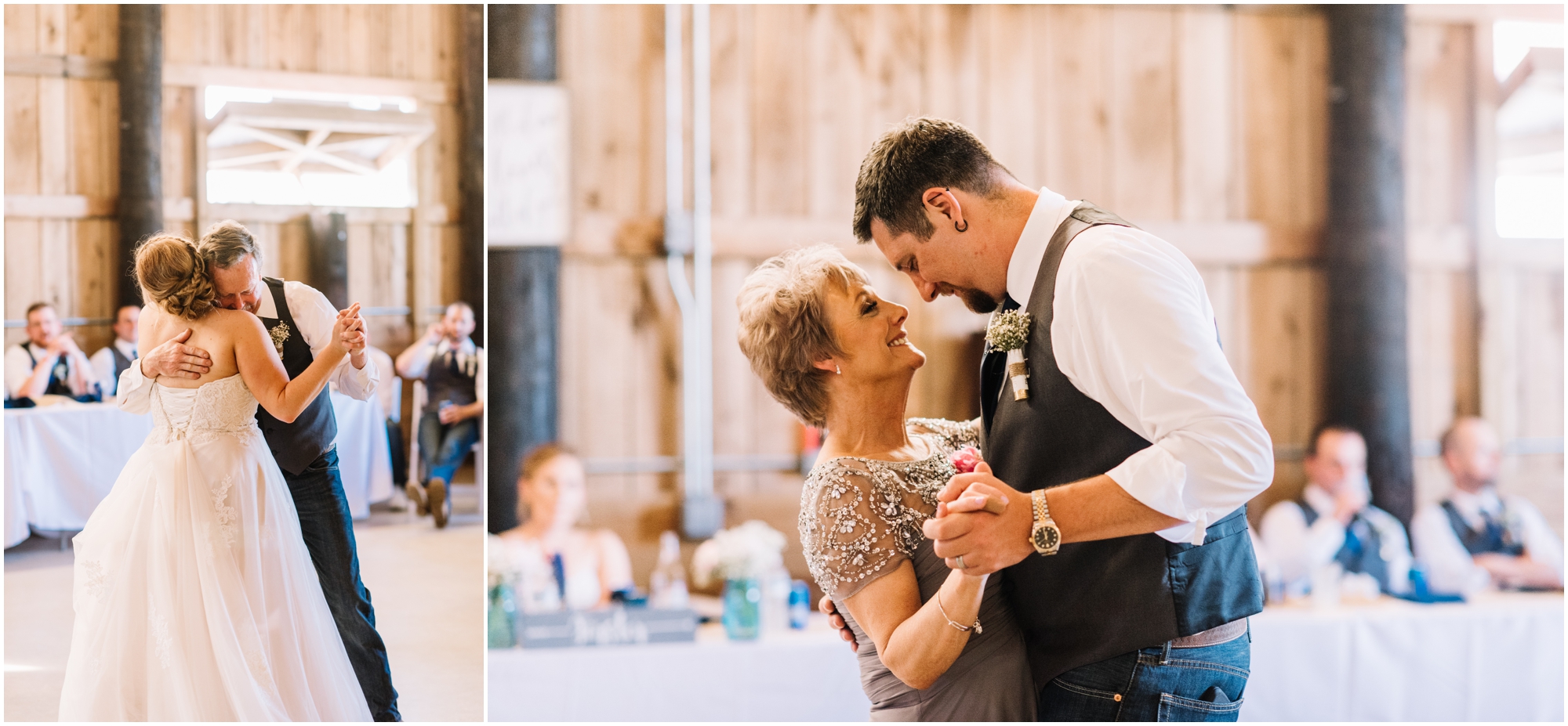 A Southern Maryland Barn Wedding I Megan Bennett Photography I A Blush Pink, Navy, Rustic Maryland Barn Wedding featuring a Farm Setting, Golden Light Portraits, and Large Bridal Party in Brandywine, Maryland #southernmarylandwedding #marylandwedding #marylandweddingphotographer