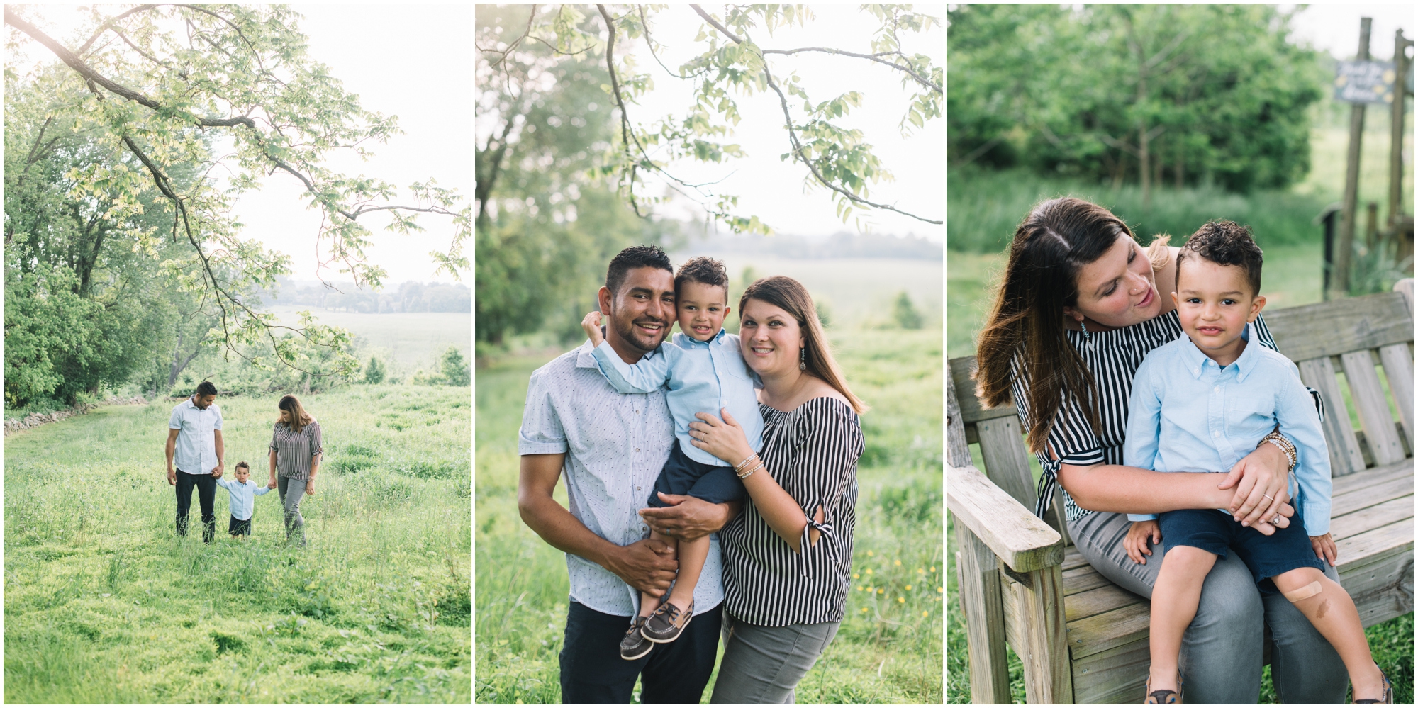 Spring Family Photos in Howard County Maryland at the Howard County Conservancy by Megan Bennett Photography