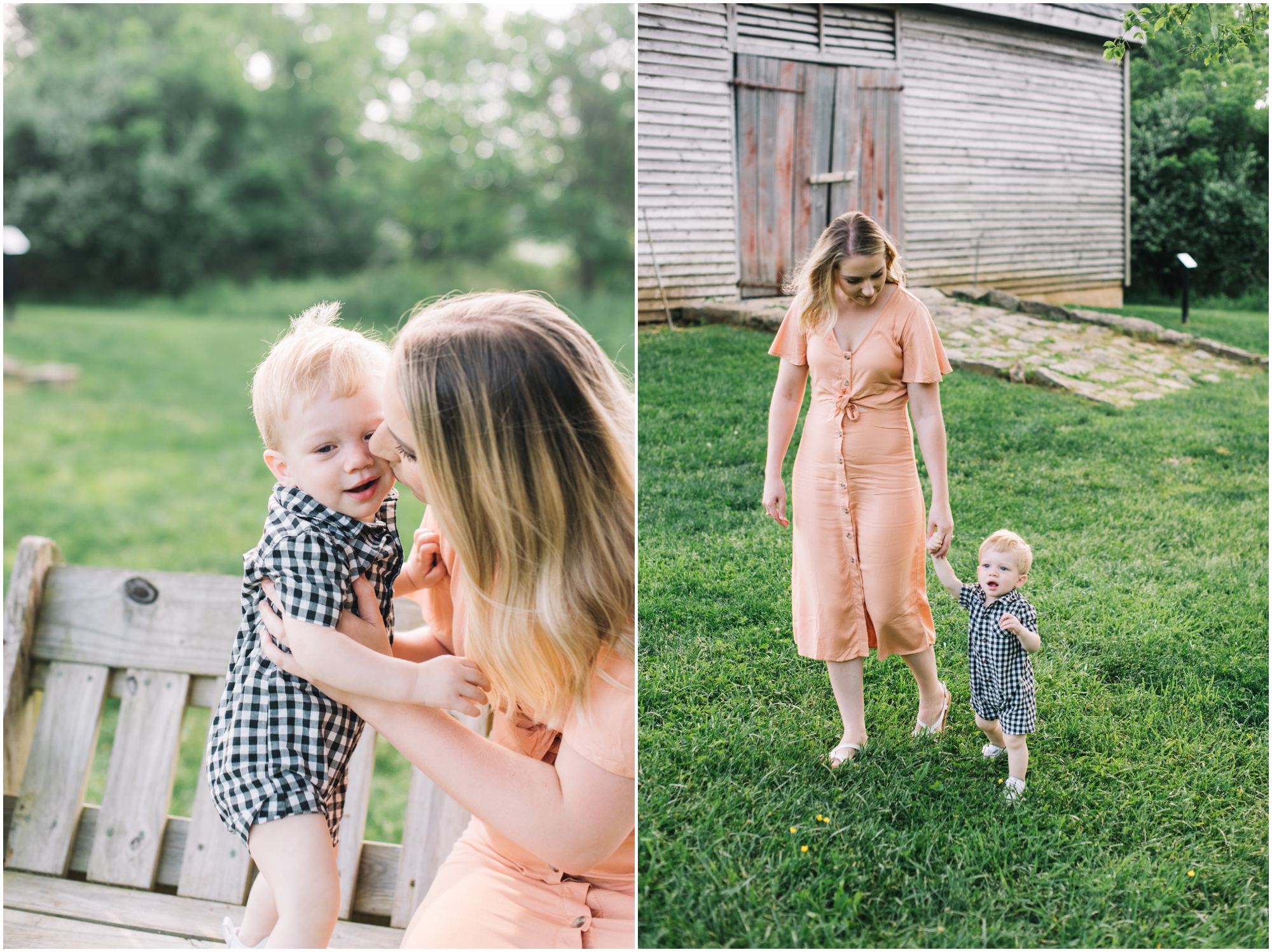 Spring Family Photos in Howard County Maryland at the Howard County Conservancy by Megan Bennett Photography