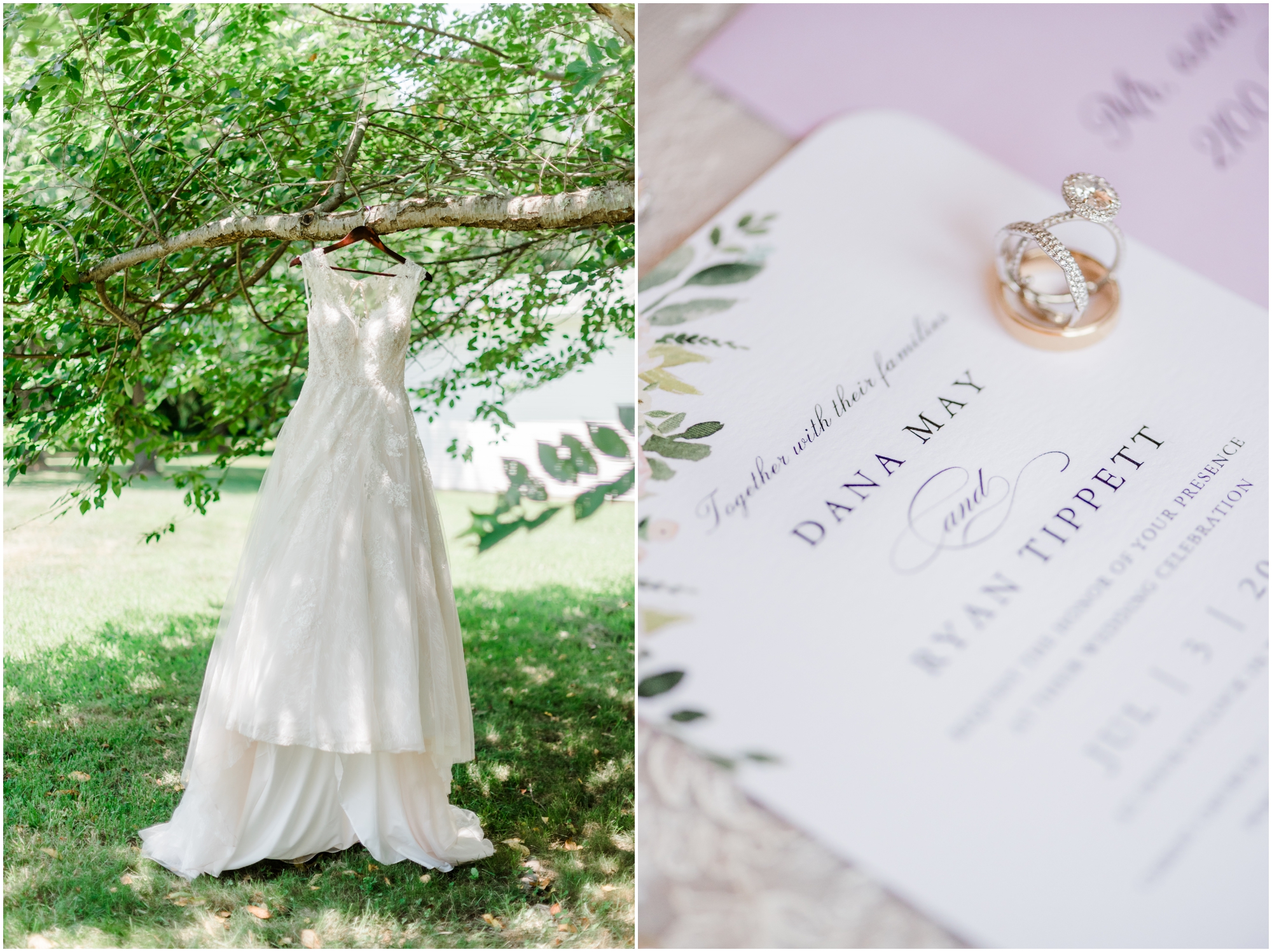 Romantic Summer Winery Wedding featuring purple wedding colors, family heirlooms, and a historic church ceremony at Running Hare Vineyard in Southern Maryland by Wedding Photographer Megan Bennett Photography #runningharevineyard #marylandweddingphotographer #runningharevineyardwedding
