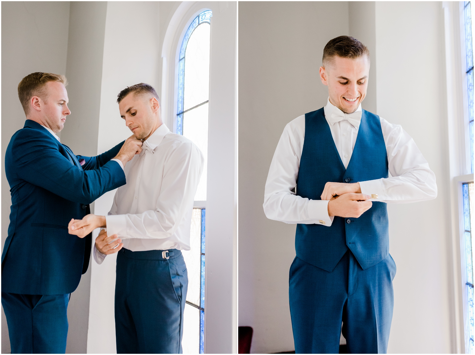 Romantic Summer Winery Wedding featuring purple wedding colors, family heirlooms, and a historic church ceremony at Running Hare Vineyard in Southern Maryland by Wedding Photographer Megan Bennett Photography #runningharevineyard #marylandweddingphotographer #runningharevineyardwedding