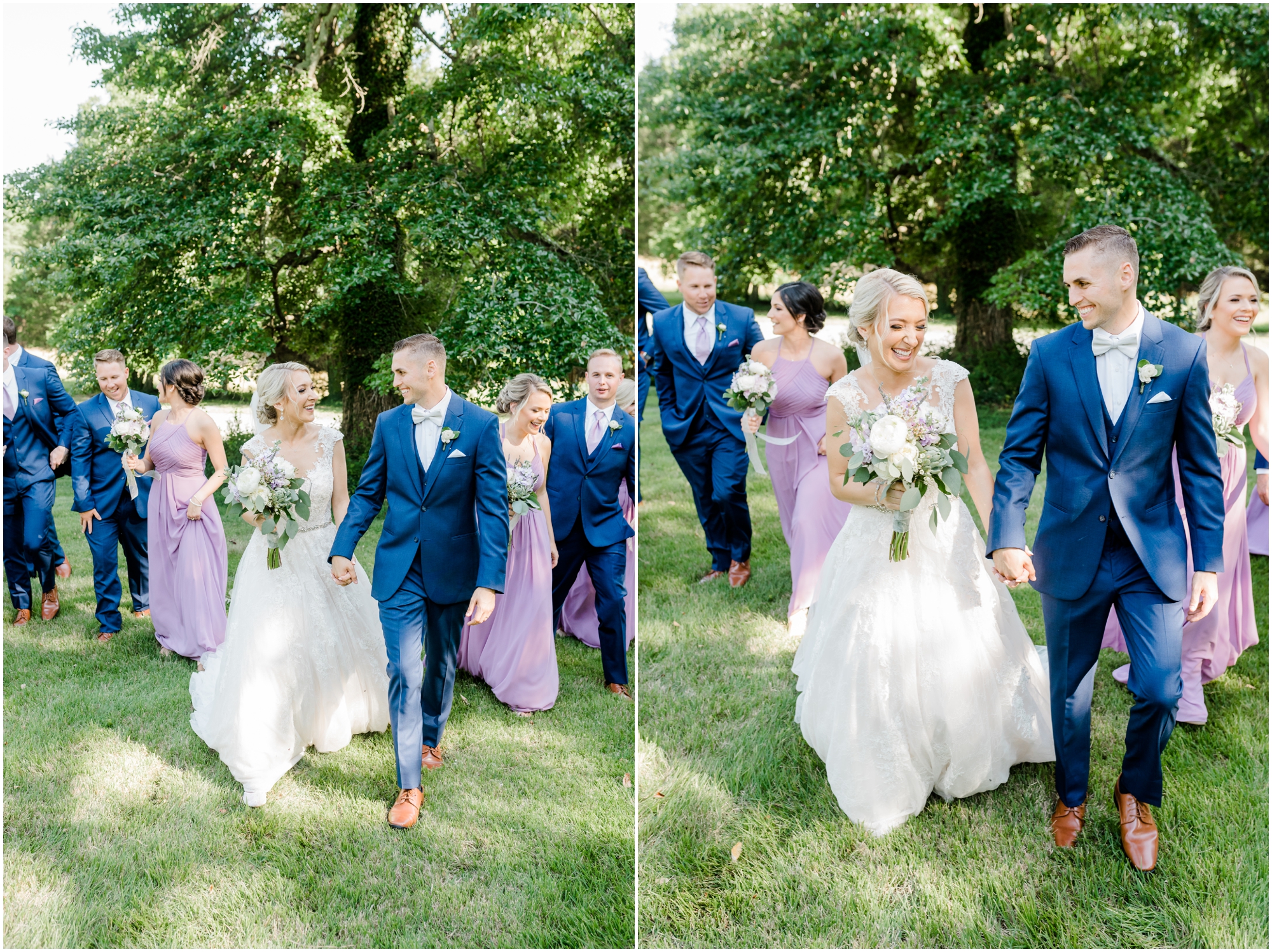 Romantic Summer Winery Wedding featuring purple wedding colors, family heirlooms, and a historic church ceremony at Running Hare Vineyard in Southern Maryland by Wedding Photographer Megan Bennett Photography #runningharevineyard #marylandweddingphotographer #runningharevineyardwedding