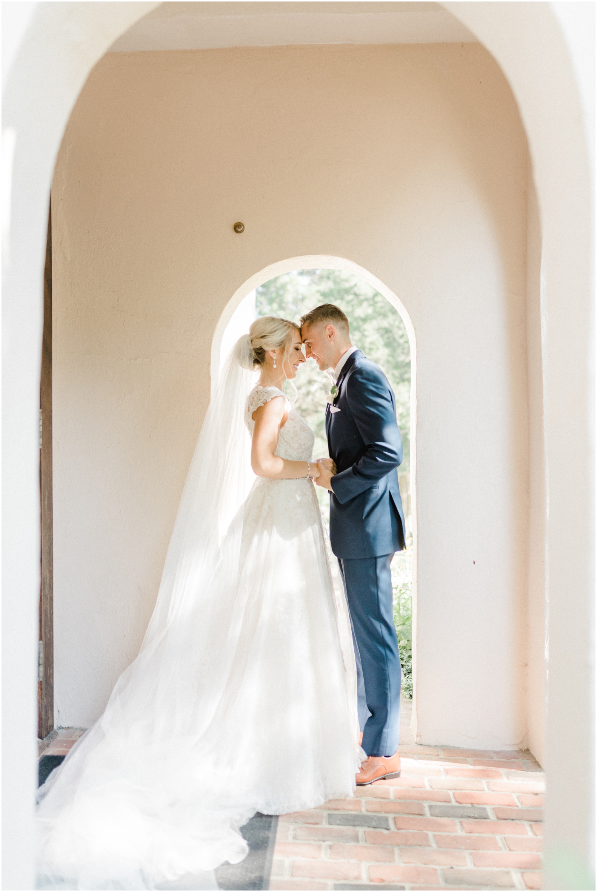 Romantic Summer Winery Wedding featuring purple wedding colors, family heirlooms, and a historic church ceremony at Running Hare Vineyard in Southern Maryland by Wedding Photographer Megan Bennett Photography #runningharevineyard #marylandweddingphotographer #runningharevineyardwedding