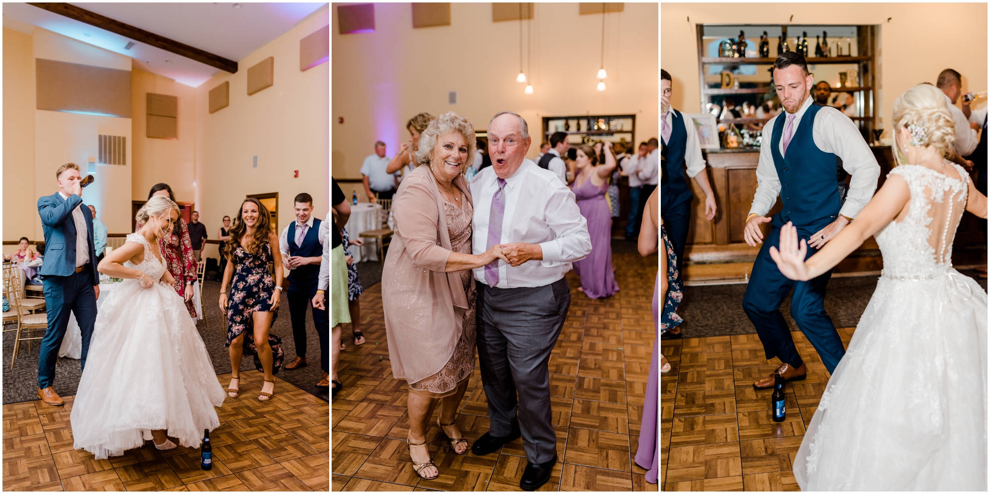 Romantic Summer Winery Wedding featuring purple wedding colors, family heirlooms, and a historic church ceremony at Running Hare Vineyard in Southern Maryland by Wedding Photographer Megan Bennett Photography #runningharevineyard #marylandweddingphotographer #runningharevineyardwedding