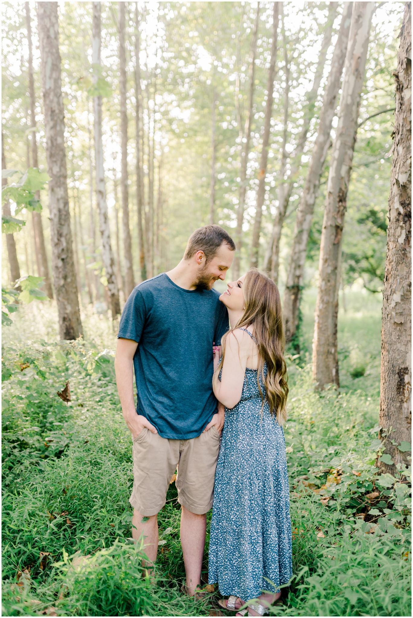 Dreamy Engagement Portraits at the Patapsco Valley State Park in Elkridge Maryland by Maryland Photographer Megan Bennett Photography