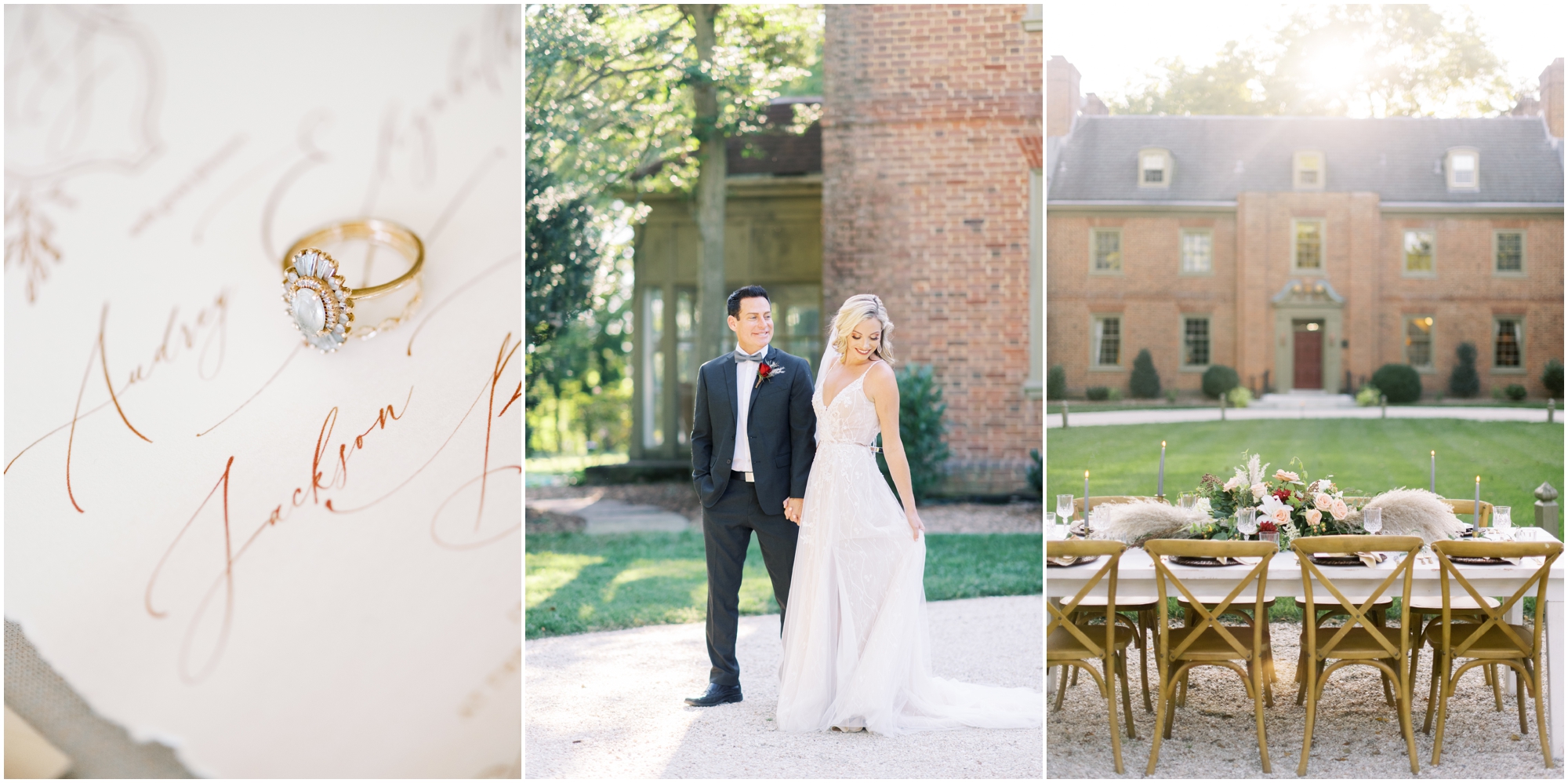 A Late summer intimate wedding at Great Oak Manor in Chestertown Maryland by Eastern Shore Photographer Megan Bennett Photography