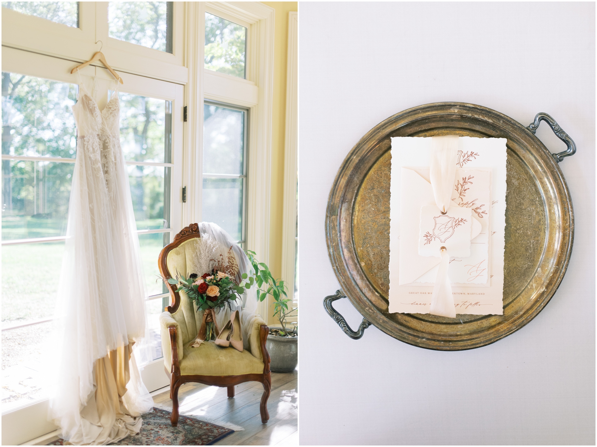 Intimate elopement at high end bed and breakfast in Eastern Shore Maryland by Megan Bennett Photography