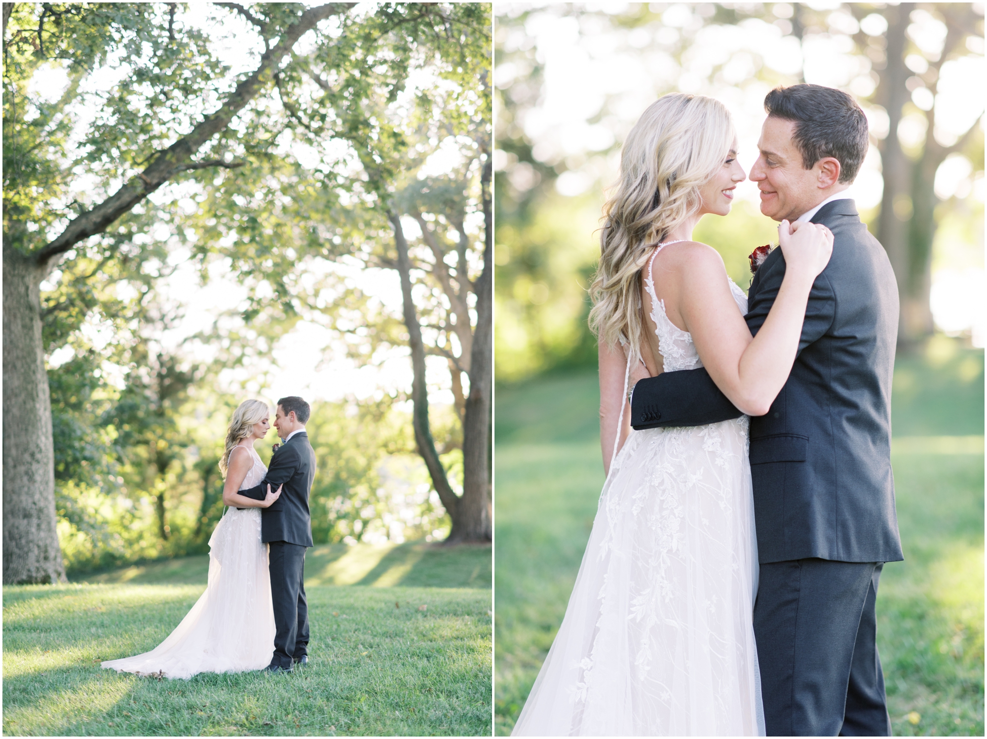 Intimate wedding portraits at Great Oak Manor elopement on Marylands Eastern Shore by fine art wedding photographer Megan Bennett Photography