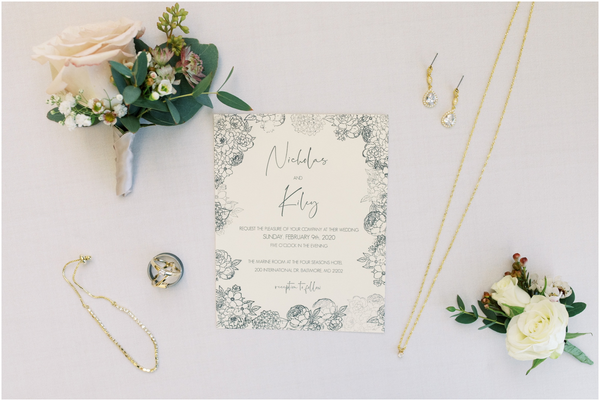 Winter Wedding Details by Megan Bennett Photography