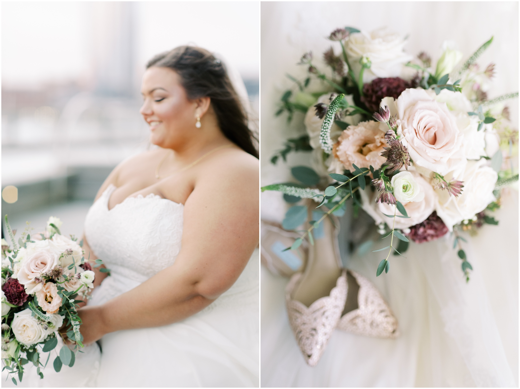 Bridal Bouquet at Four Seasons Baltimore Wedding Megan Bennett Photography