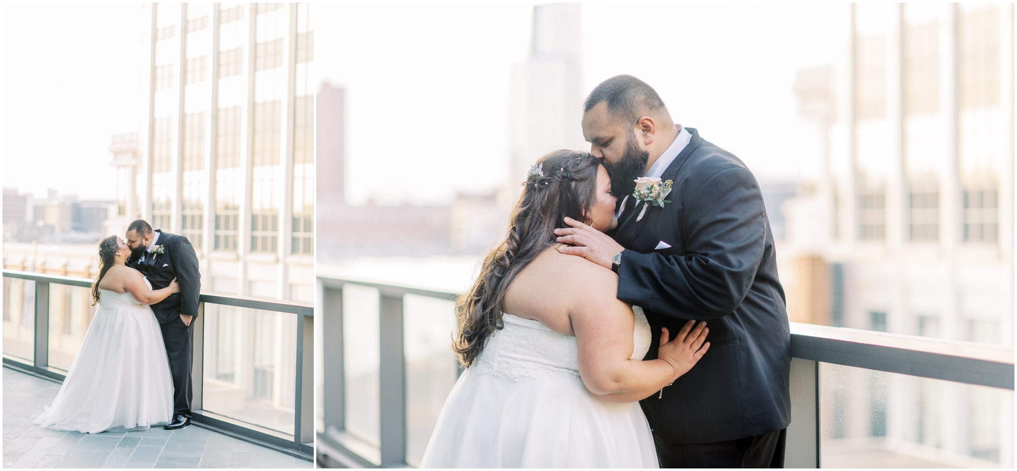 High Rise Wedding Baltimore City Four Seasons Hotel Megan Bennett Photography