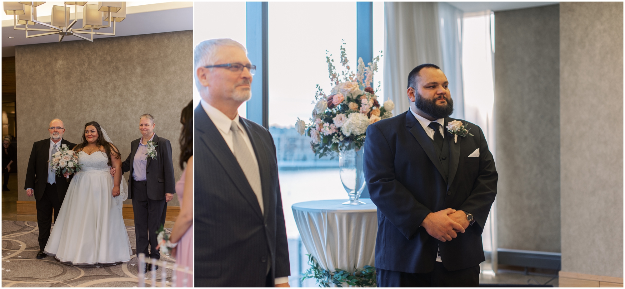 Romantic Wedding Ceremony in Baltimore City Megan Bennett Photography