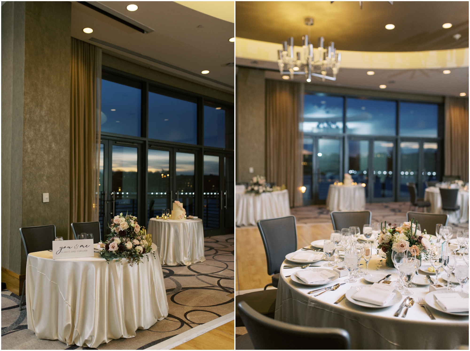 Four Seasons Baltimore Wedding Reception by Maryland Photographer Megan Bennett Photography