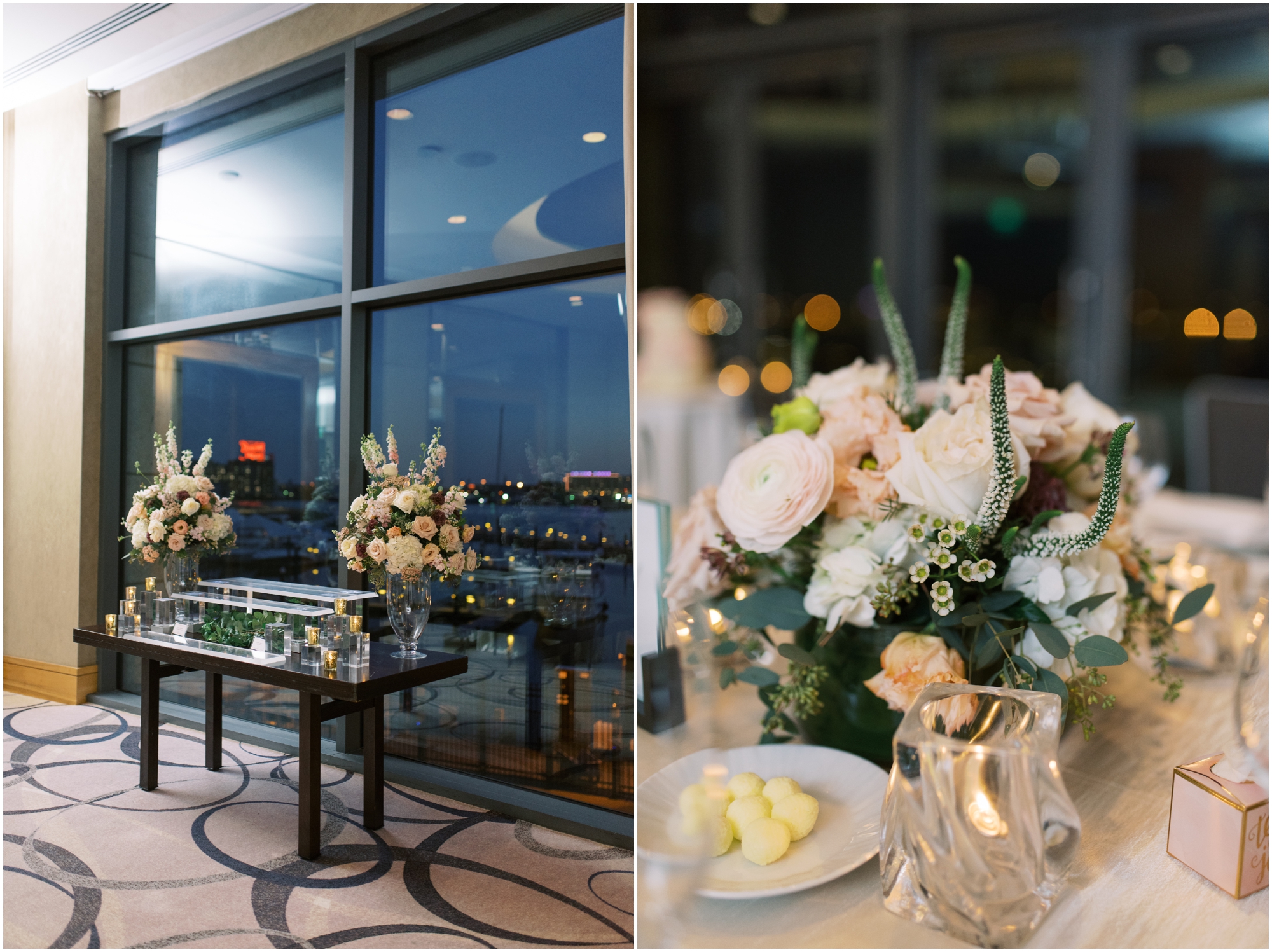 Four Seasons Baltimore Wedding Reception by Maryland Photographer Megan Bennett Photography