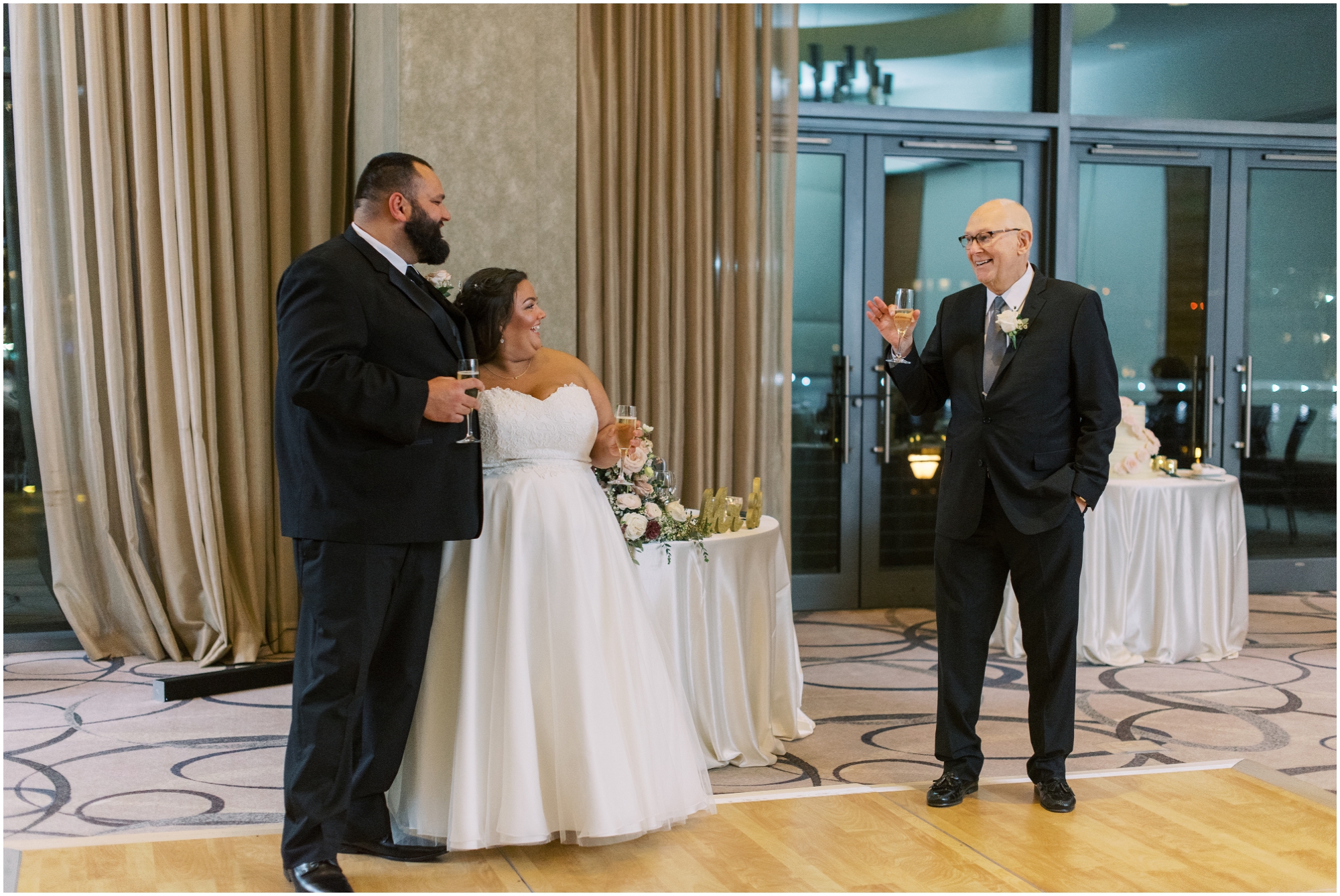 Four Seasons Baltimore Wedding Reception by Maryland Photographer Megan Bennett Photography