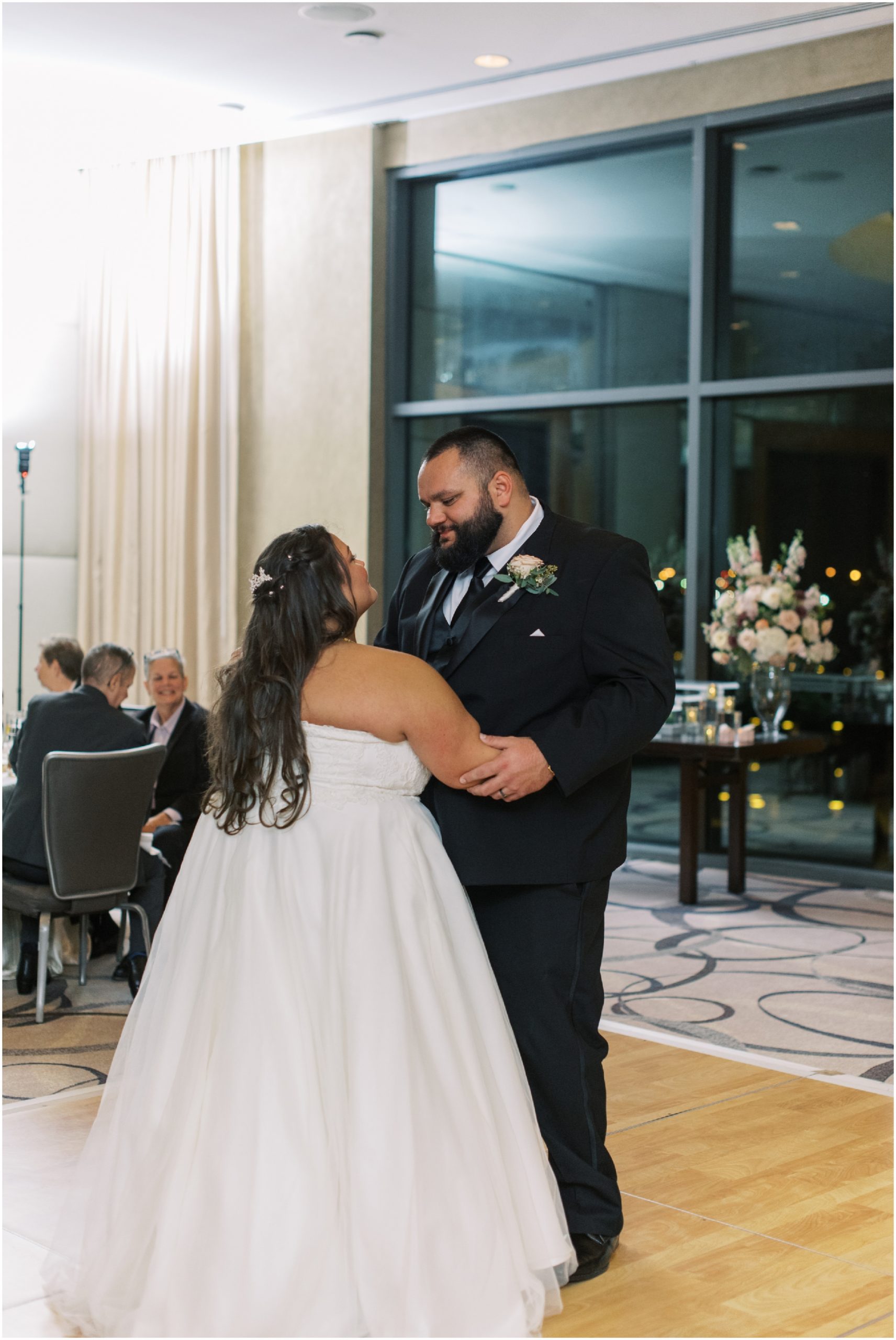 Four Seasons Baltimore Wedding Reception by Maryland Photographer Megan Bennett Photography