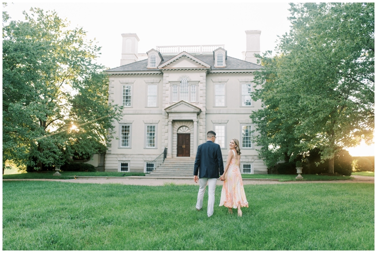 Great Marsh Estate Engagement Maryland Wedding Photographer Megan Bennett Photography 
