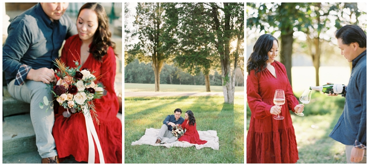 Historic Gunston Hall Engagement photo