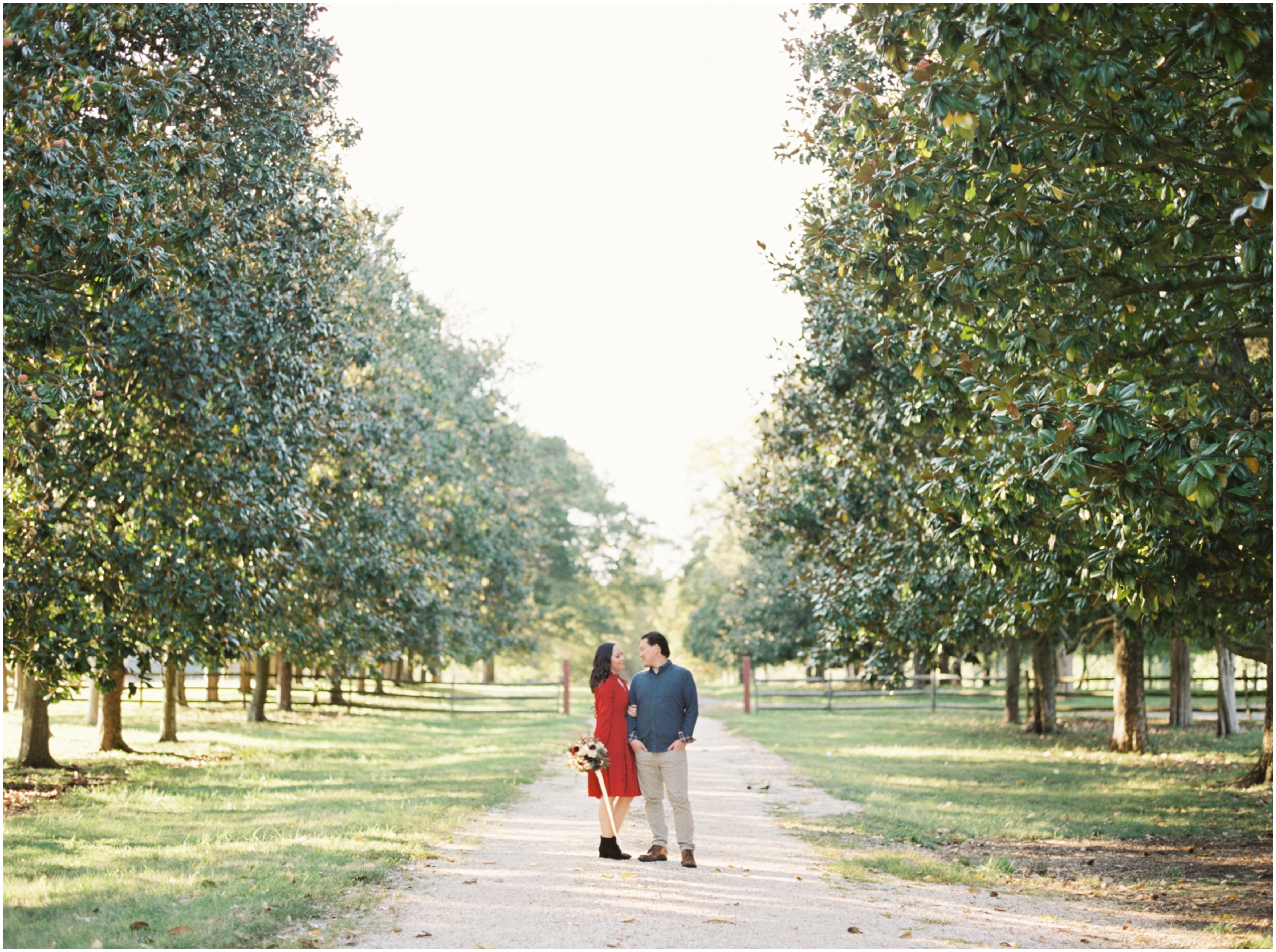 Gunston Hall Engagement Portraits Maryland Film Photographer Megan Bennett Photography