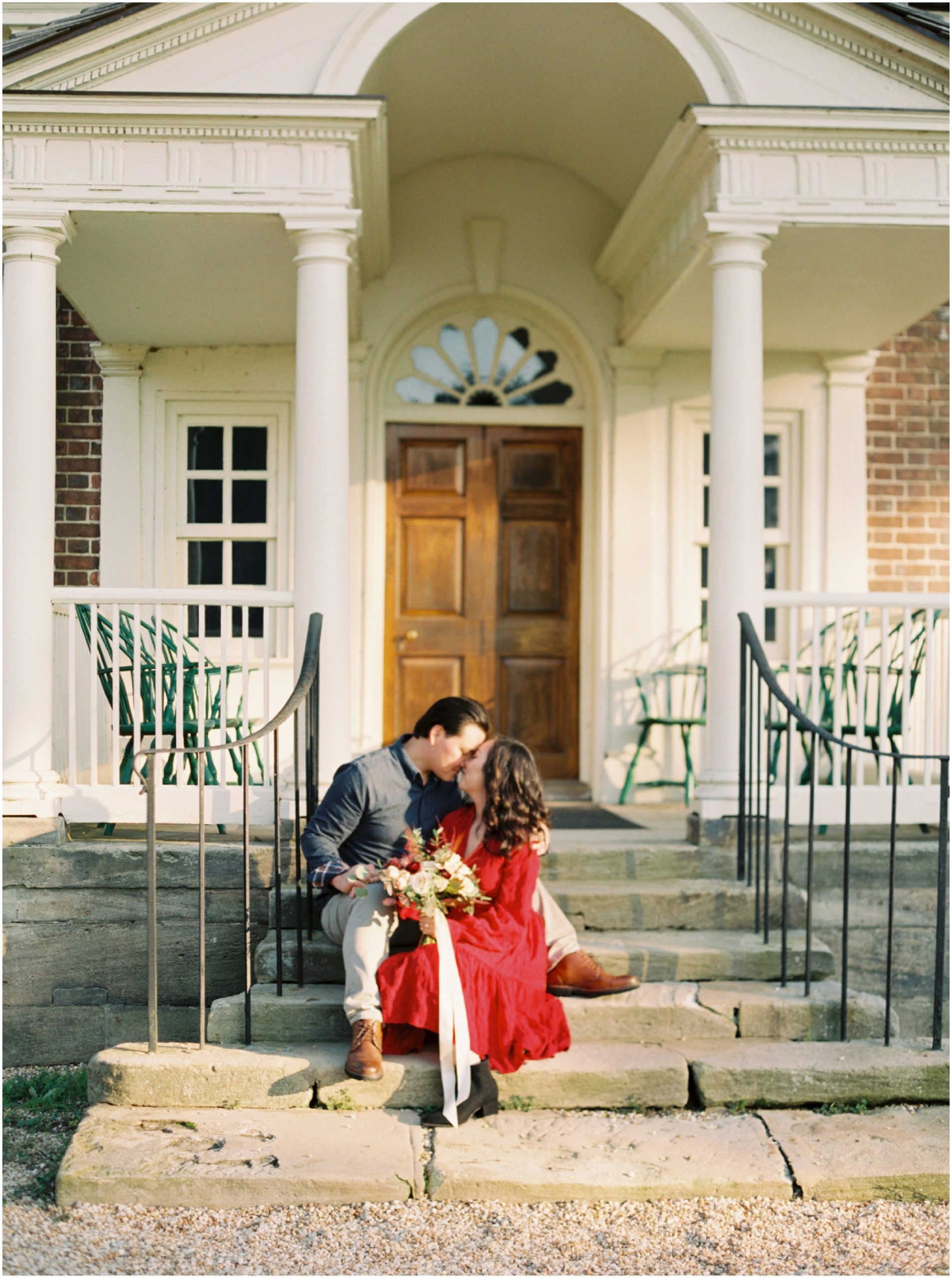 Historic Gunston Hall Engagement photo