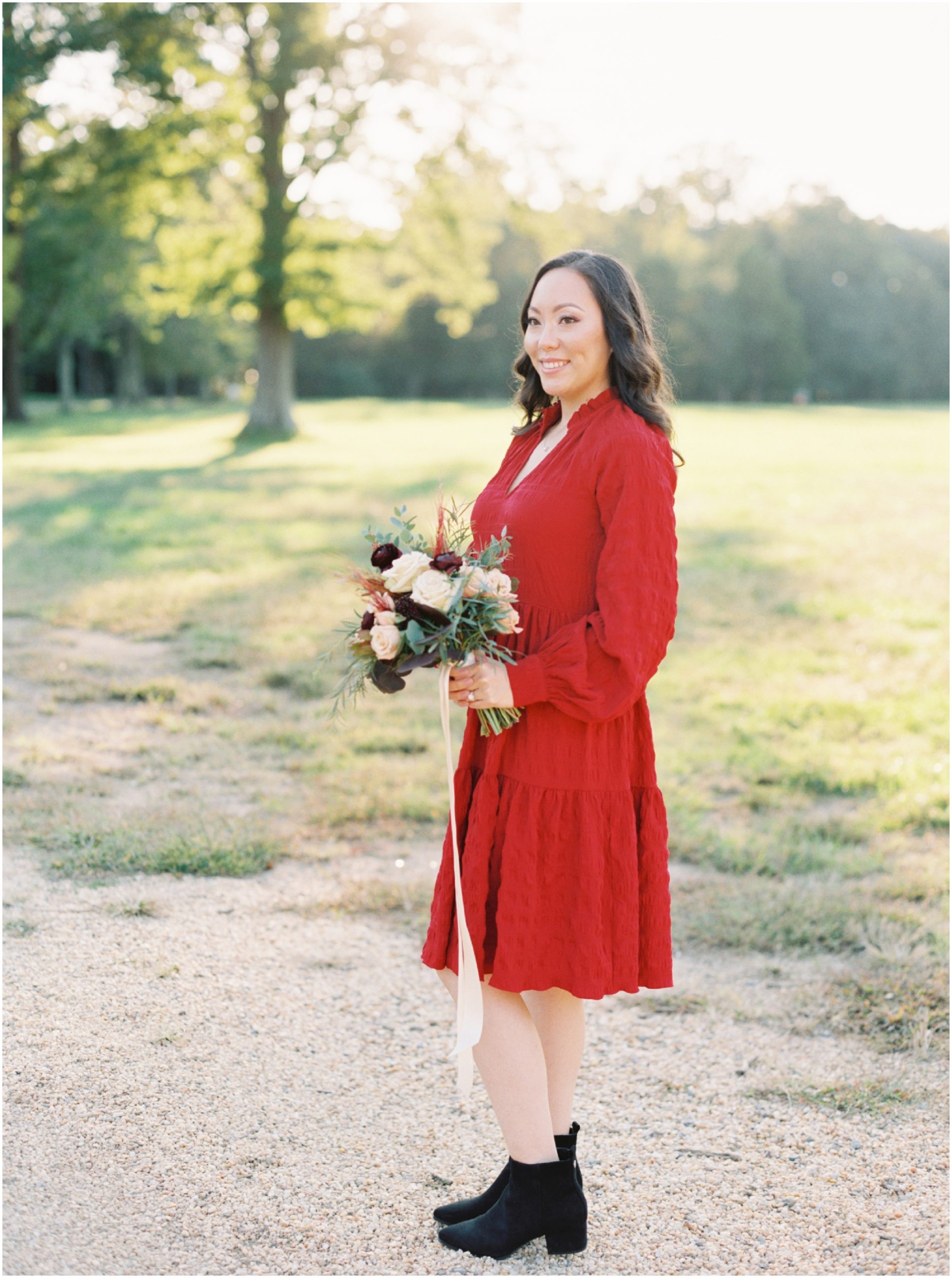 Gunston Hall Engagement Portraits Maryland Film Photographer Megan Bennett Photography
