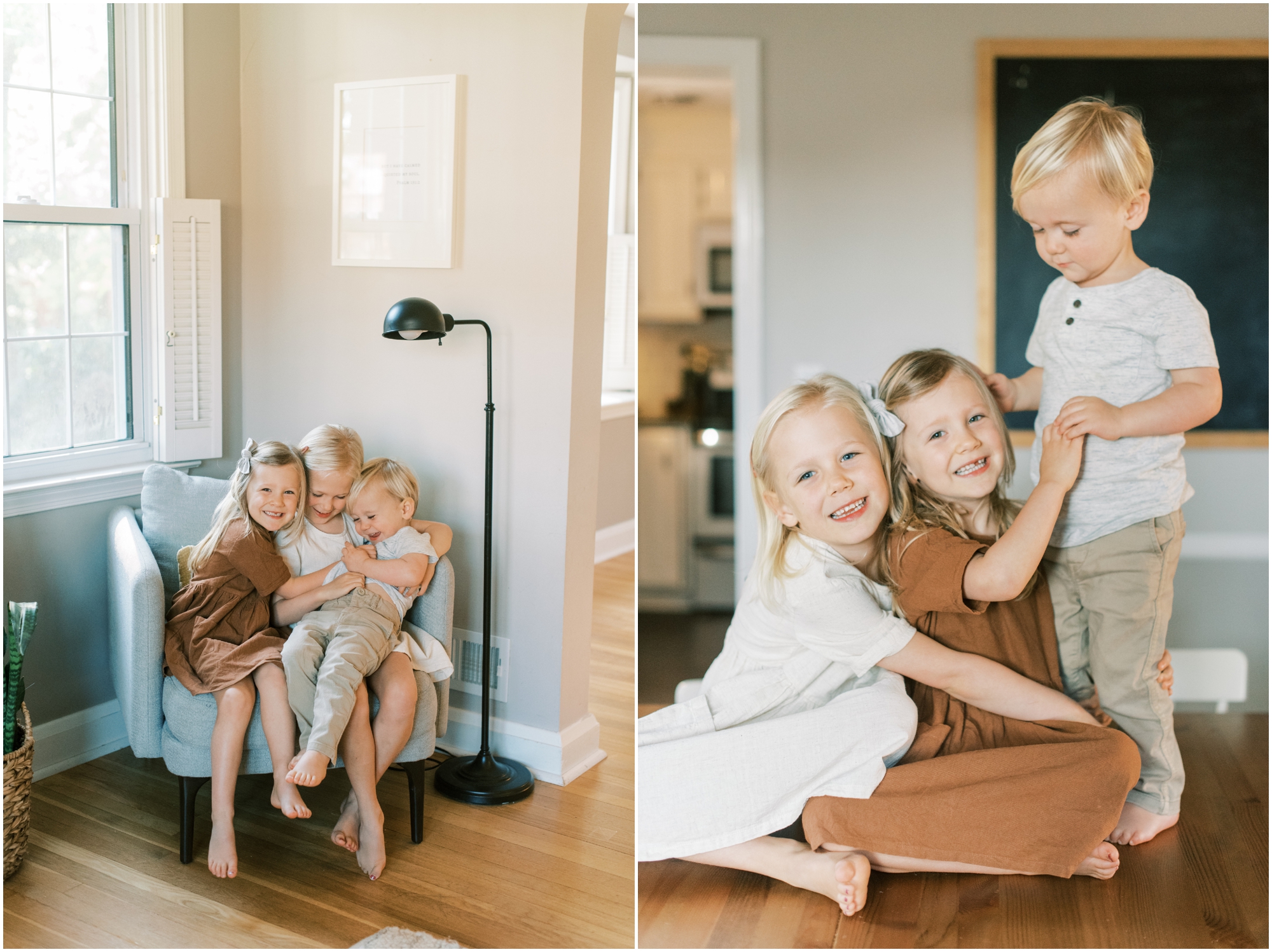 Adorable family photos in Baltimore Maryland by Fine Art Film Photographer Megan Bennett Photography