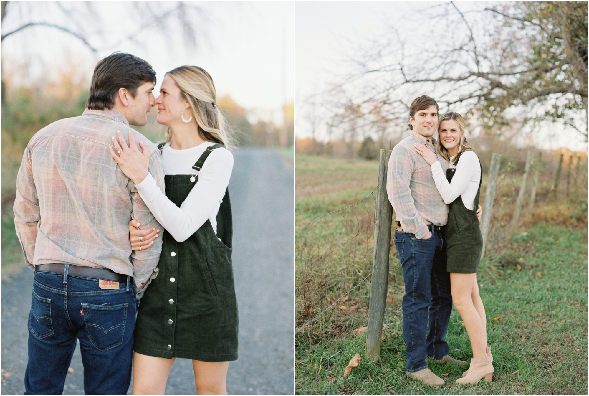 Romantic Family Farm Engagement in Baldwin Maryland by Maryland Wedding Photographer Megan Bennett Photography