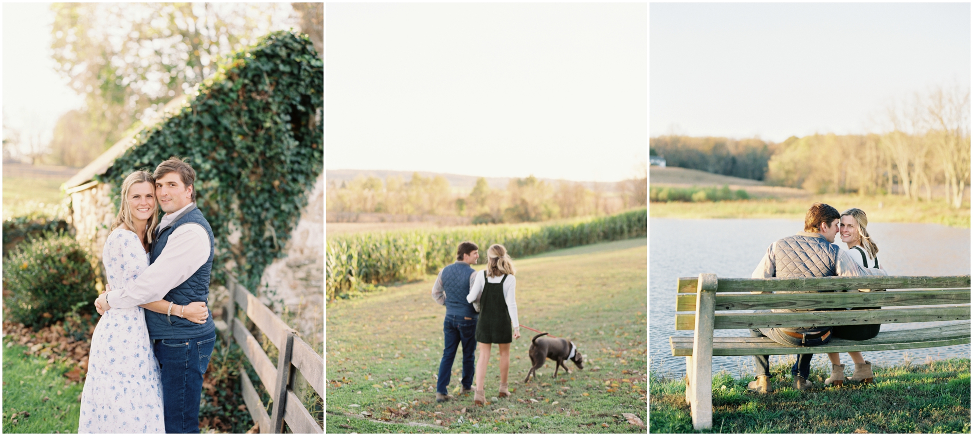 Maryland Fall Engagement by Fine Art Photographer Megan Bennett Photography