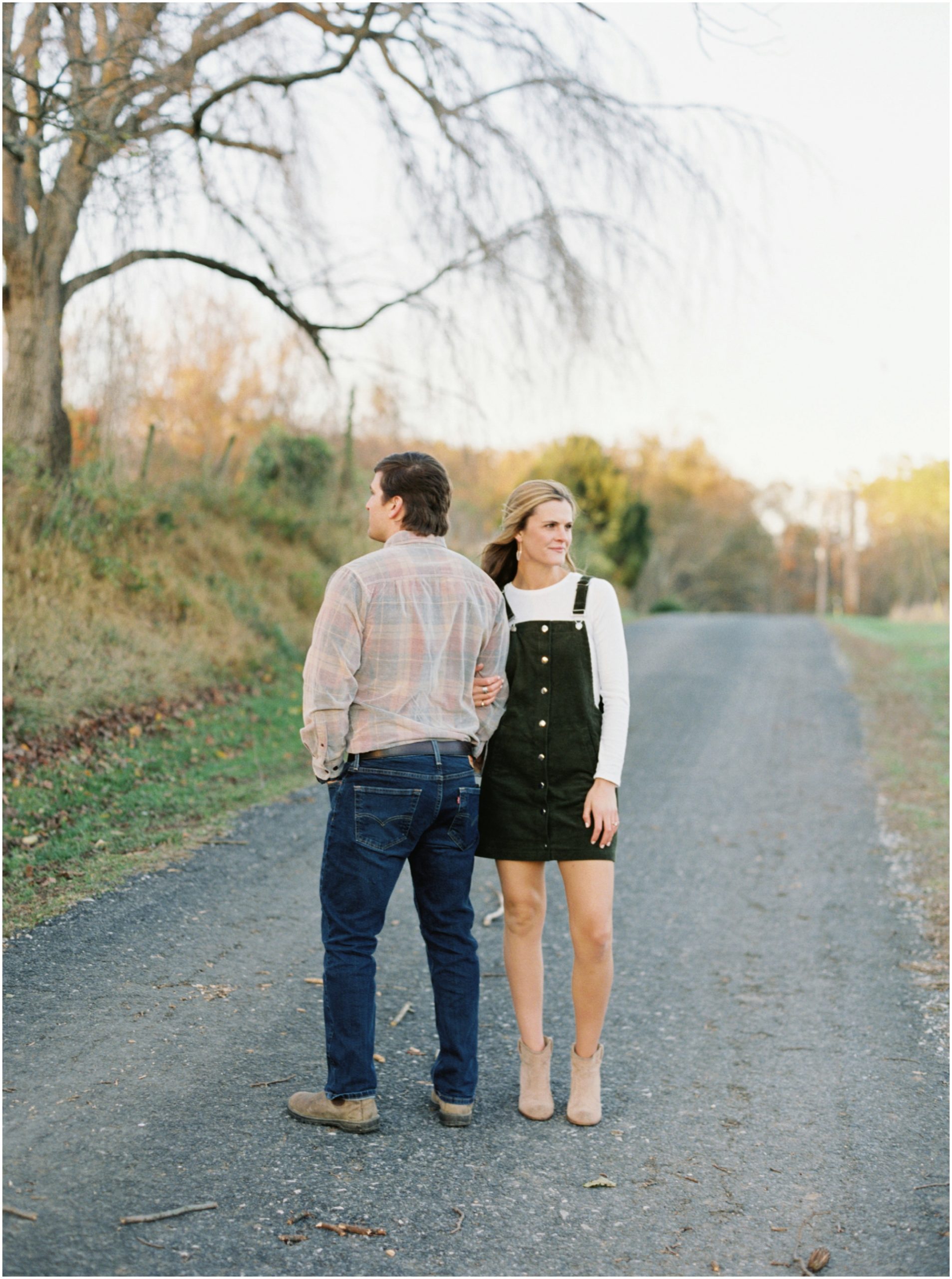 Maryland Estate Engagement Photos in Baldwin, Maryland by Maryland Film Photographer Megan Bennett Photography