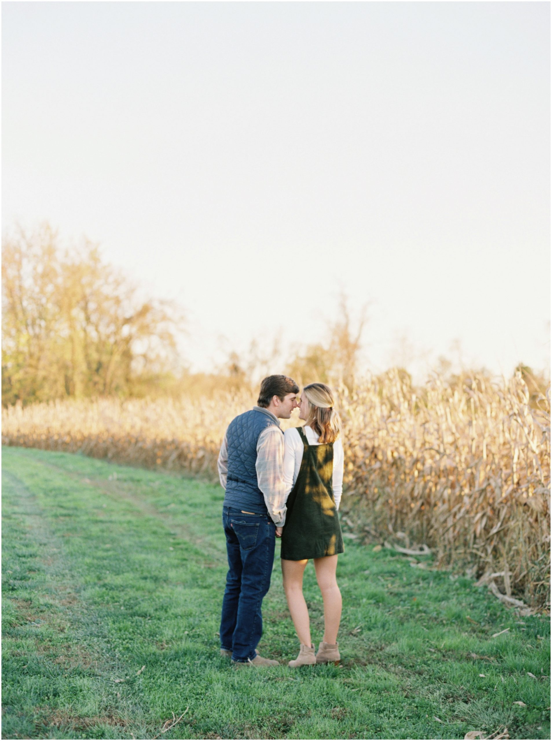 Maryland Estate Engagement Photos in Baldwin, Maryland by Maryland Film Photographer Megan Bennett Photography