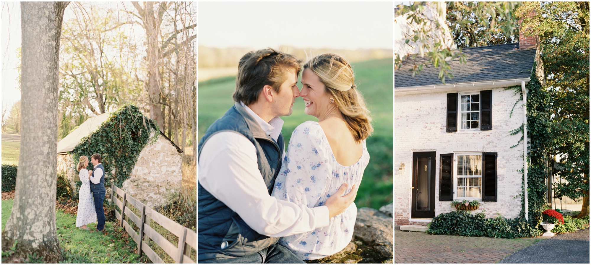Maryland Fall Engagement by Fine Art Photographer Megan Bennett Photography