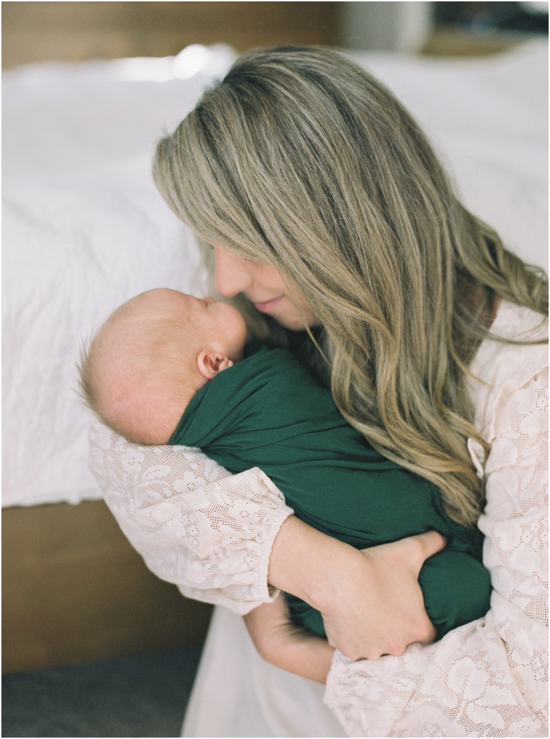 Maryland Newborn Photos by Maryland Film Photographer Megan Bennett Photography